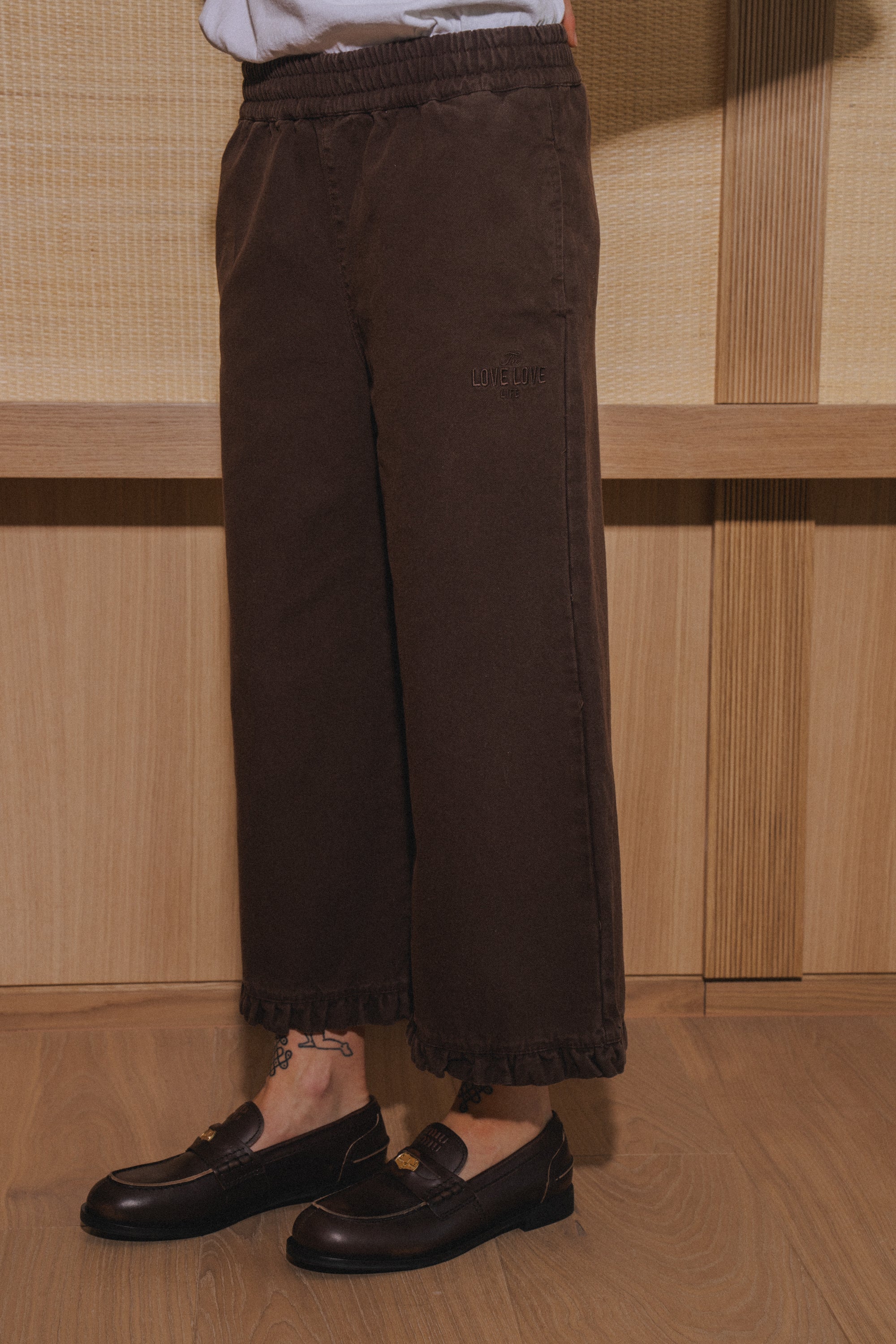 Spodnie Capri Street Brown - 27