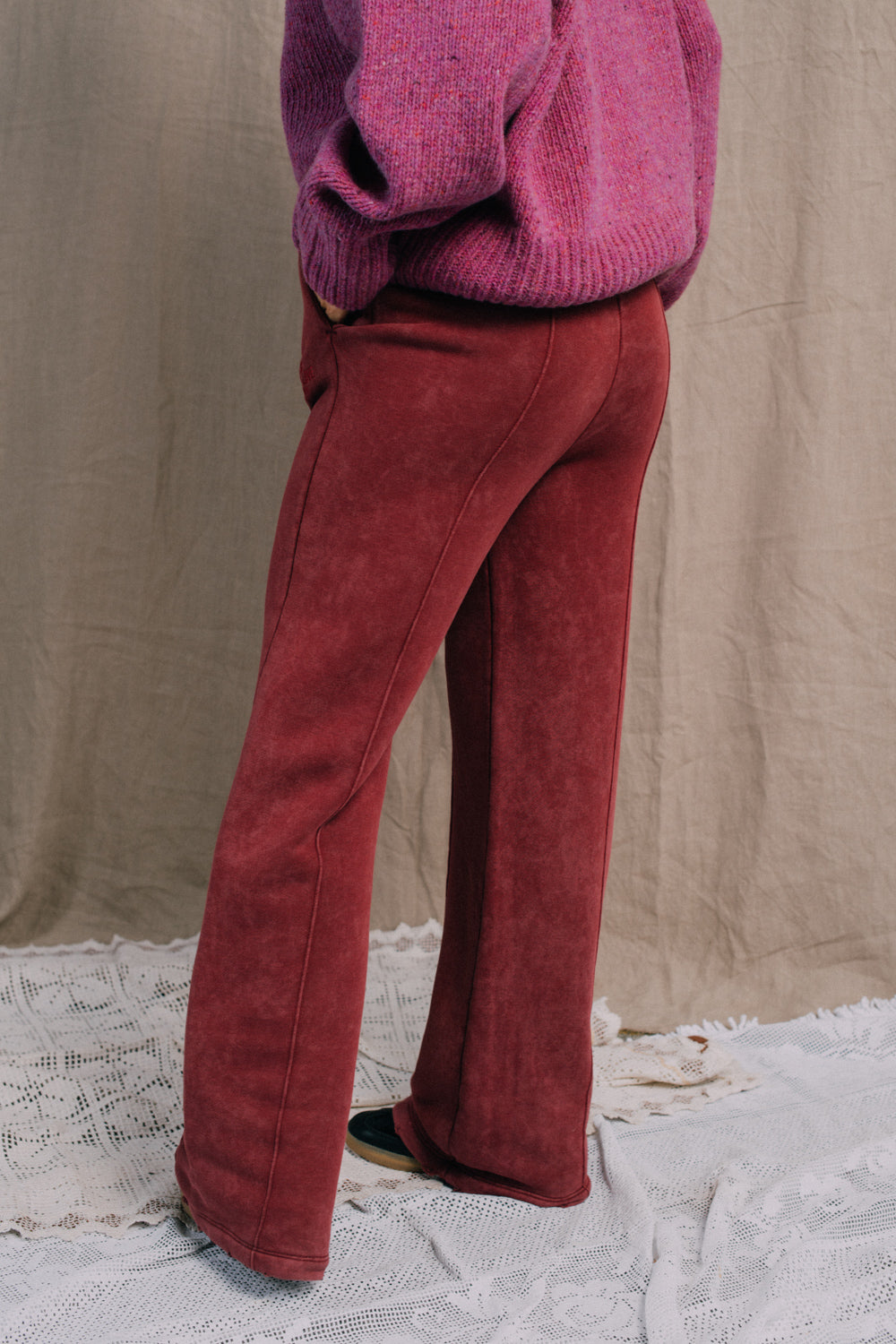 Spodnie Aspen Burgundy - 8