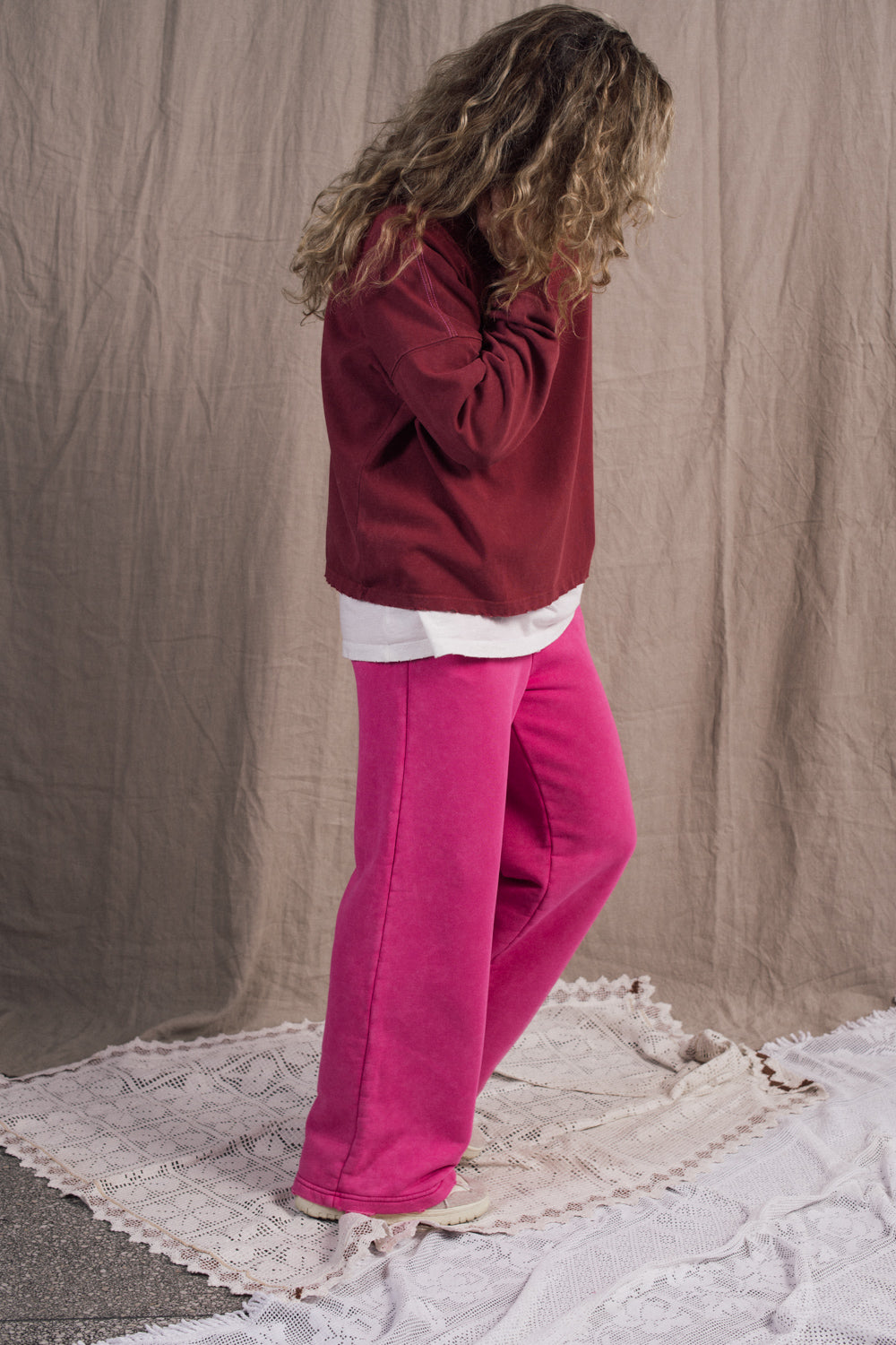Spodnie Caorle Young Pink - 1
