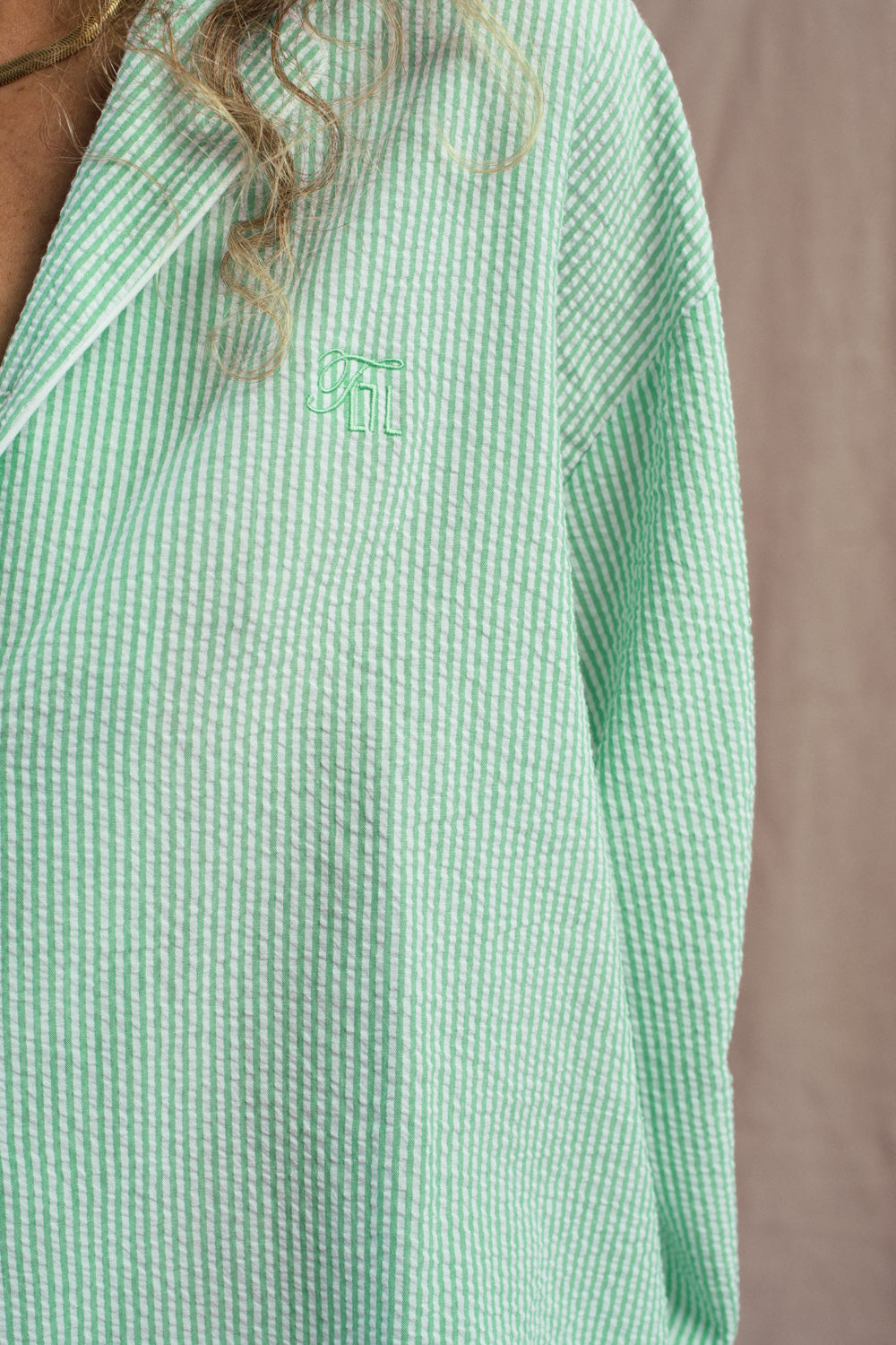 Koszula Hailey Dream Green Stripes - 2