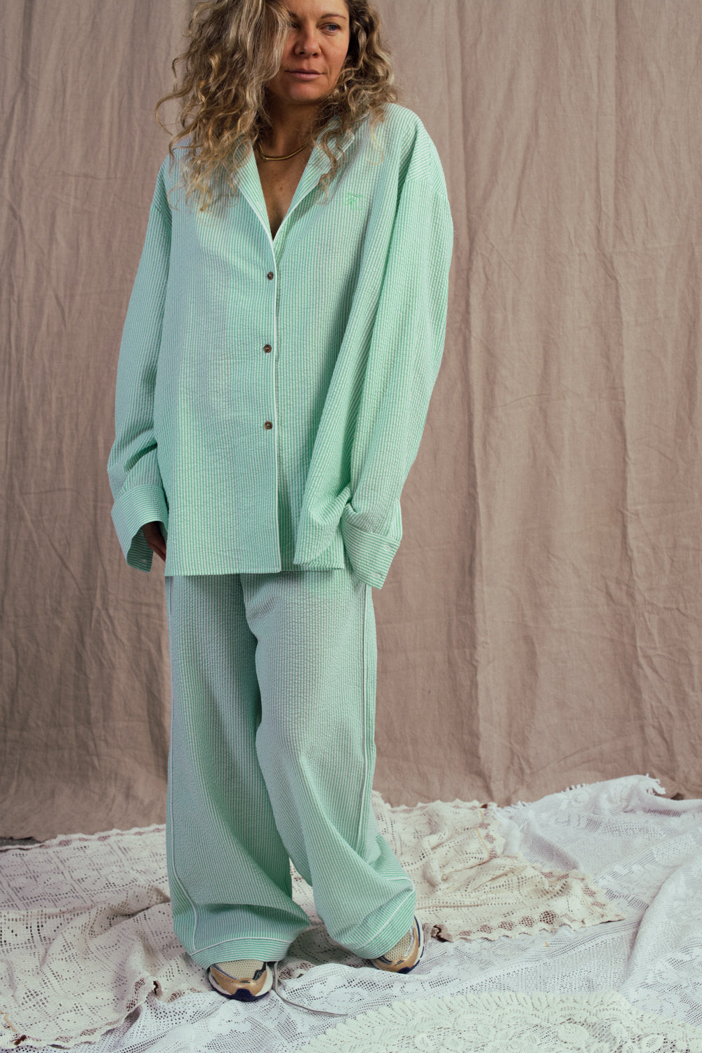 Koszula Hailey Dream Green Stripes - 5