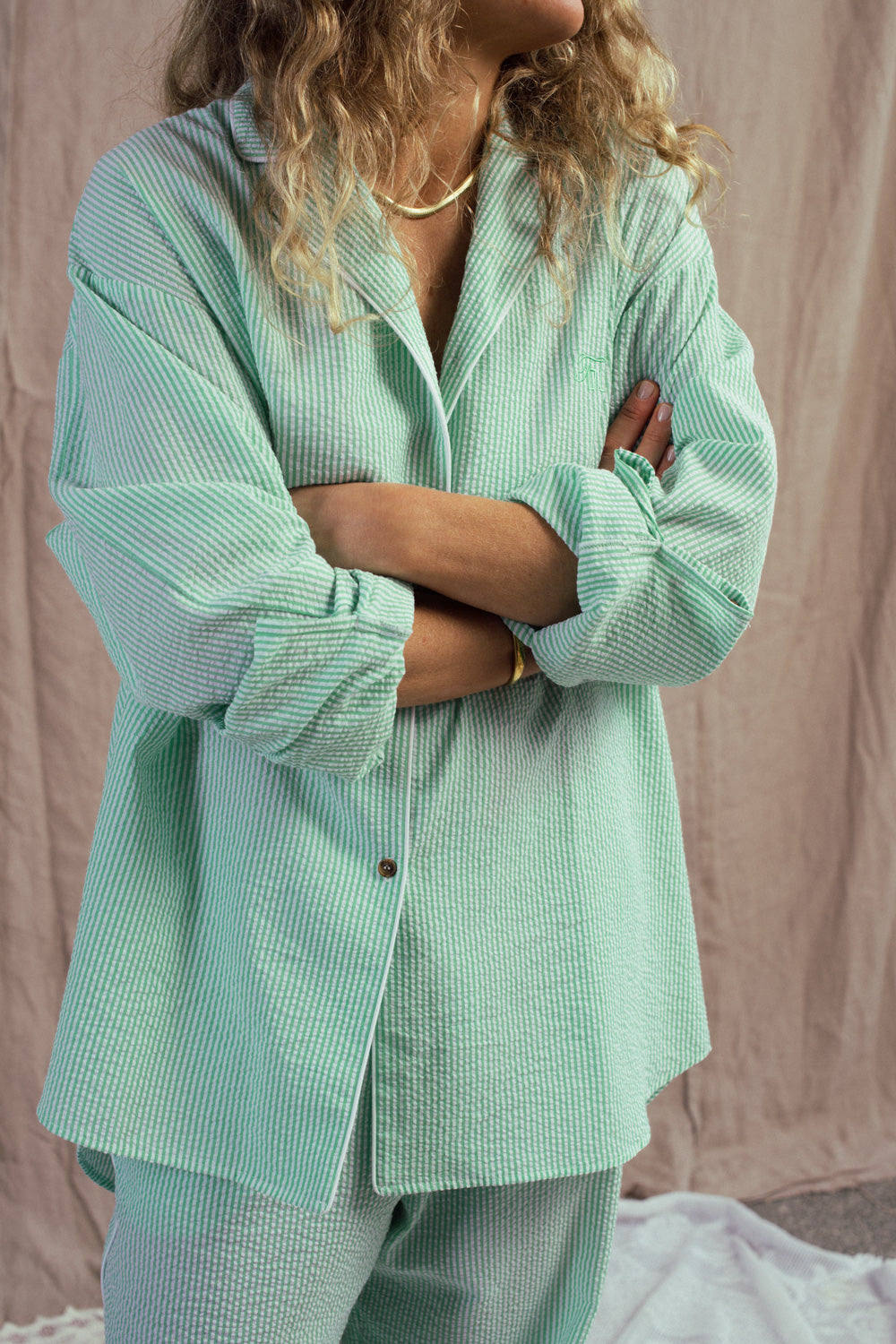 Koszula Hailey Dream Green Stripes - 3