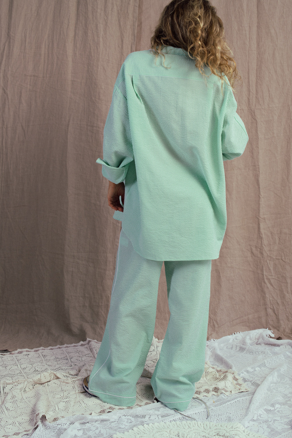 Koszula Hailey Dream Green Stripes - 4