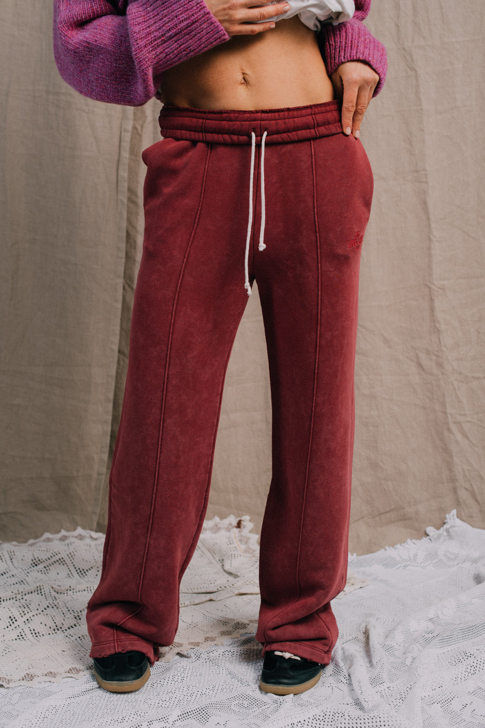 Spodnie Aspen Burgundy - 7