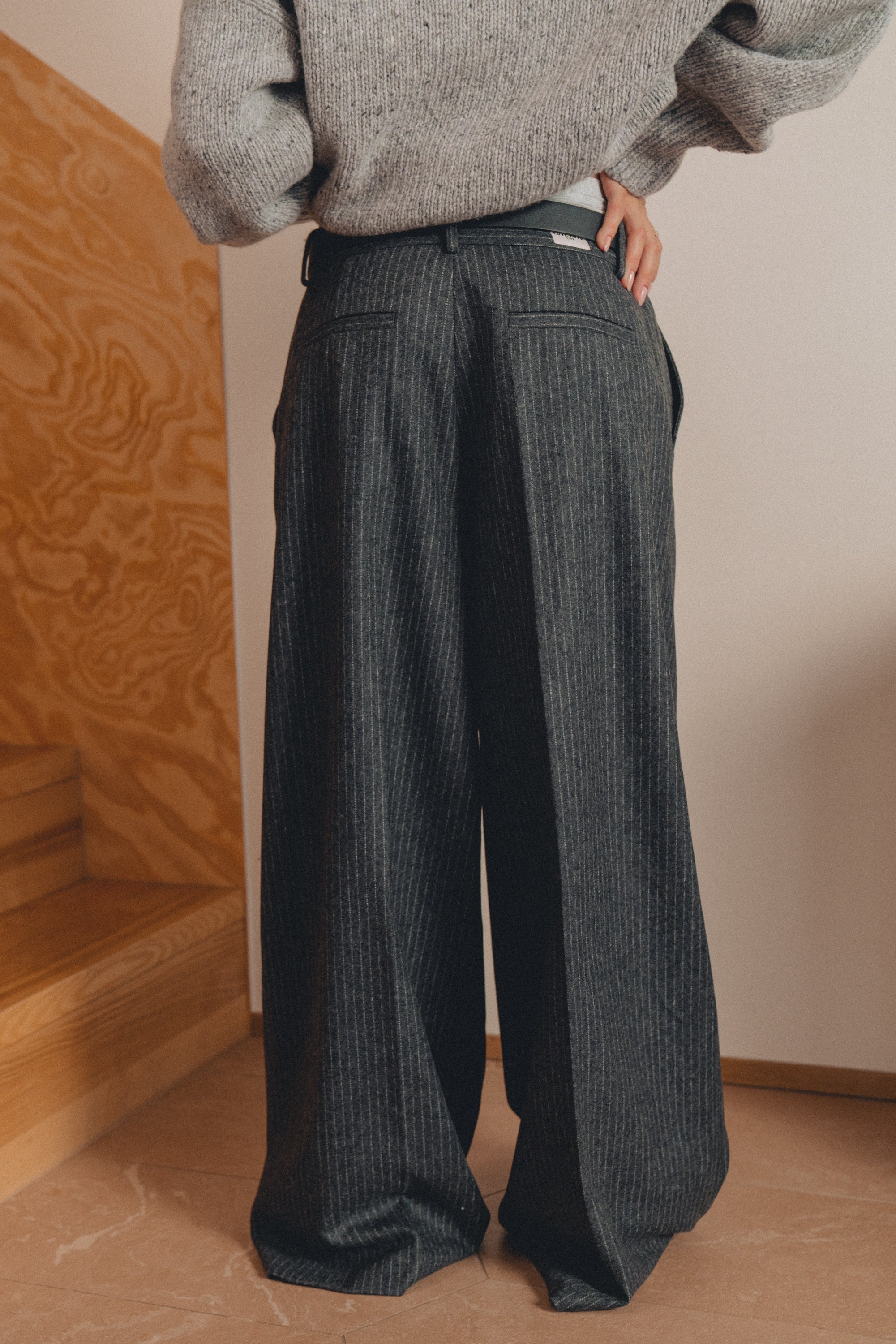 Spodnie Cossima Gray Stripes - 33