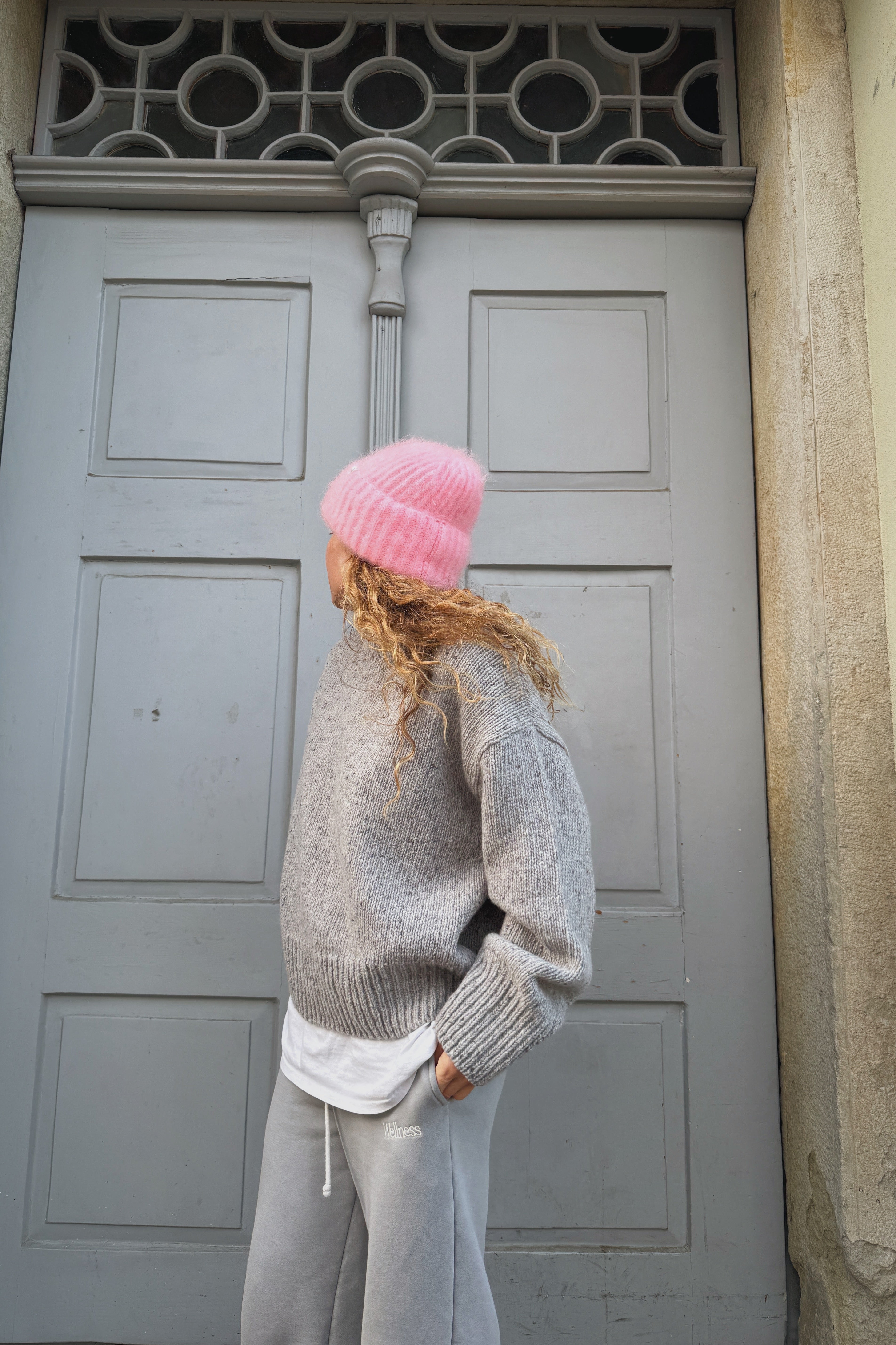 Czapka Baby Misty Pink - 7