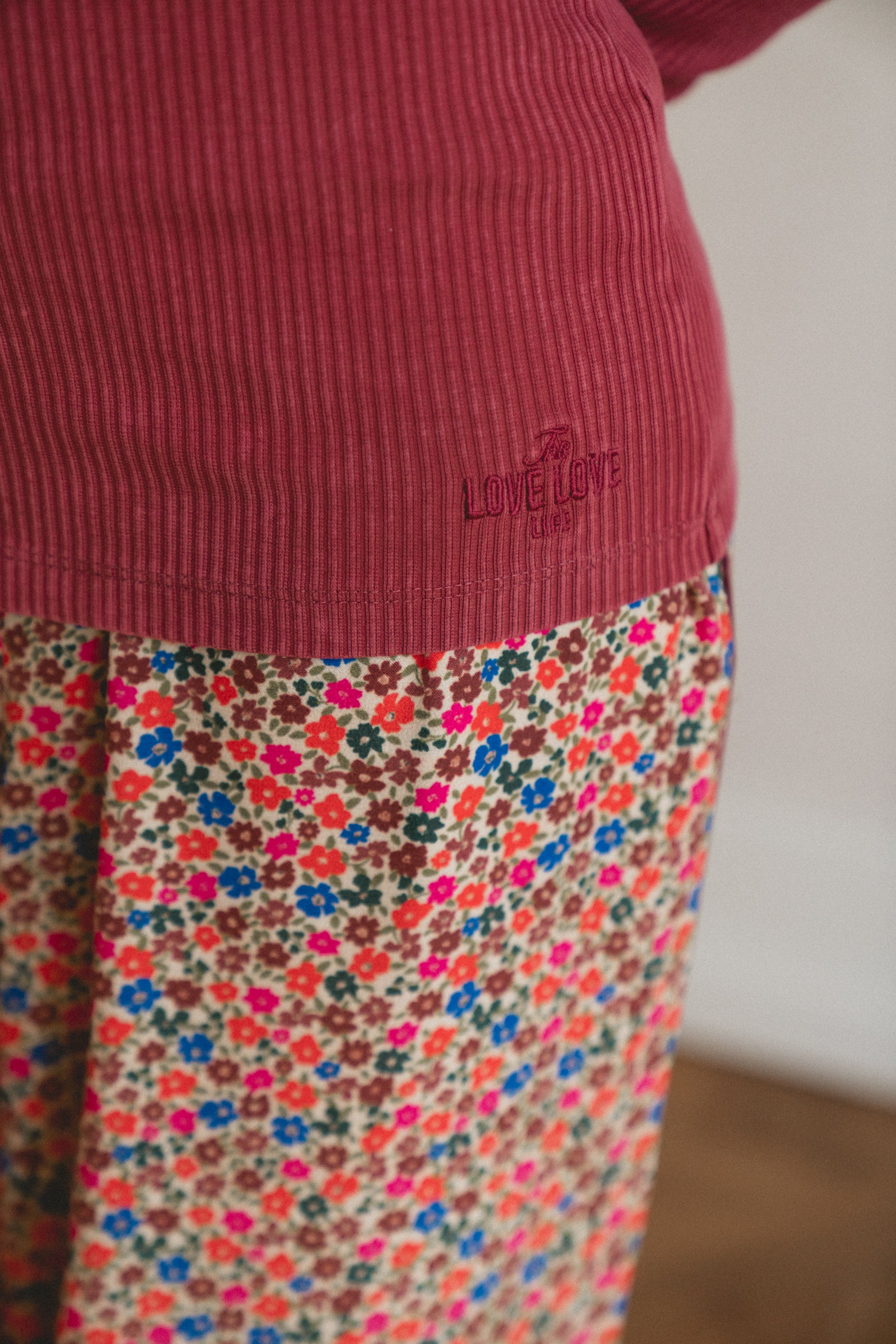 Longsleeve Linda Burgundy - 4