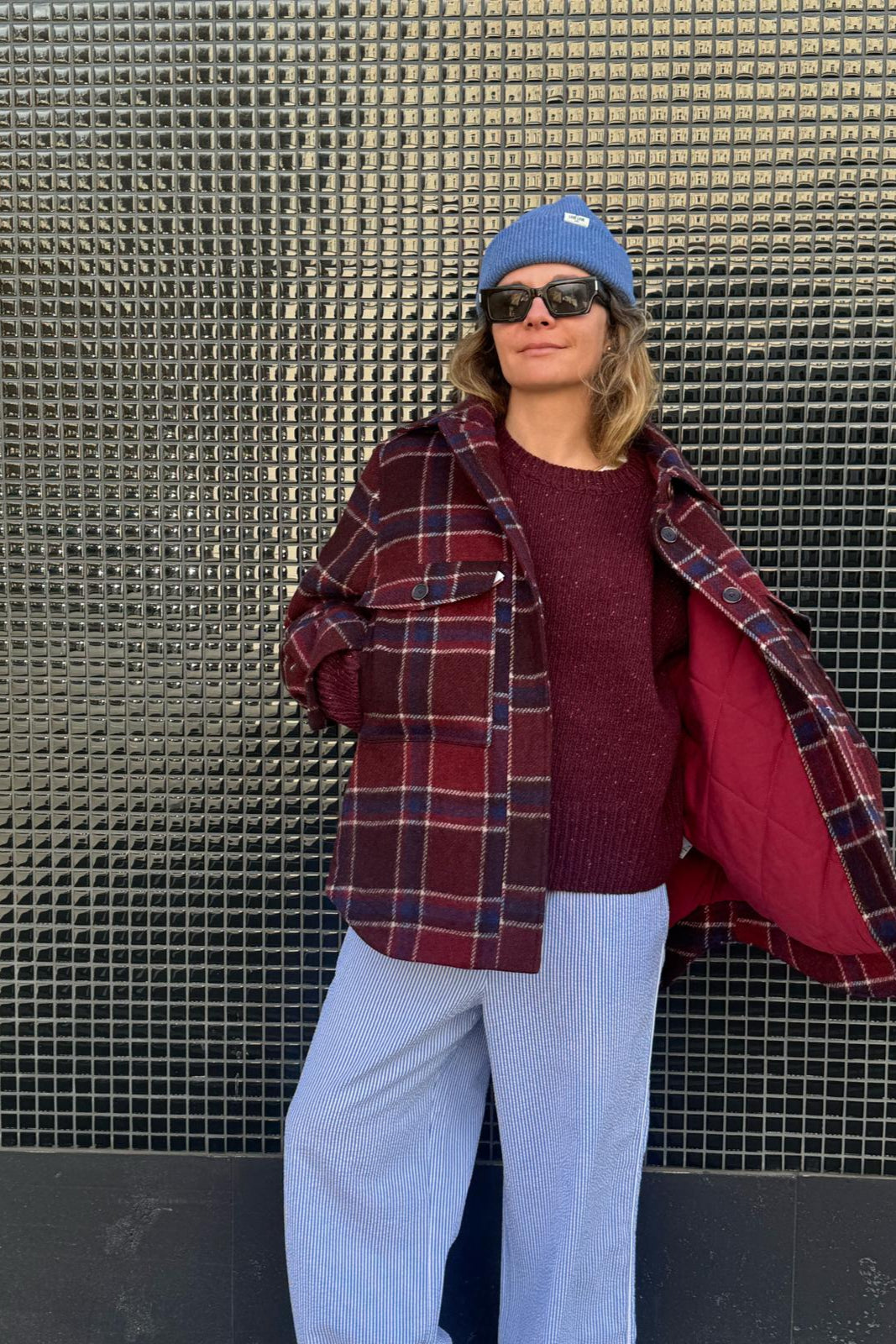 Sweter Cloud Burgundy - 17