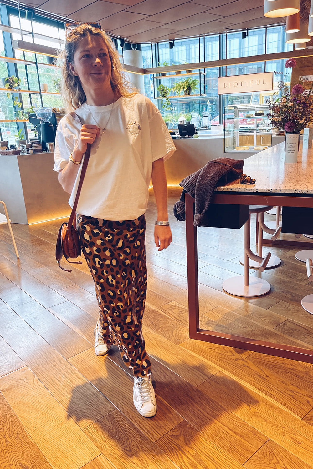 Spódnica Barcelona Brown Leopard