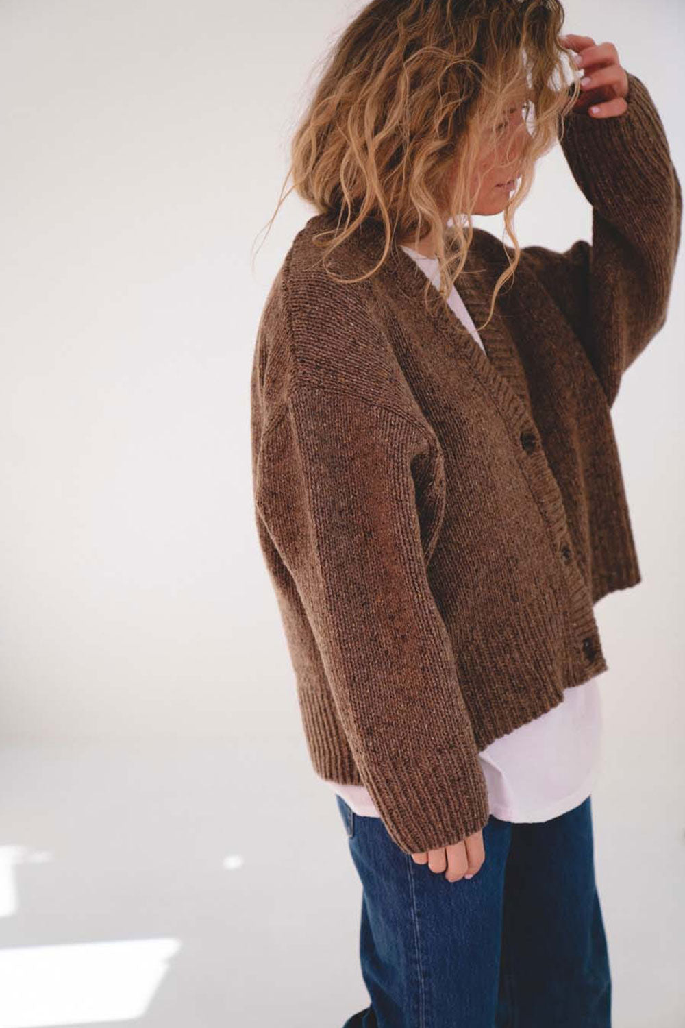 Sweter Swiss Dark Beige