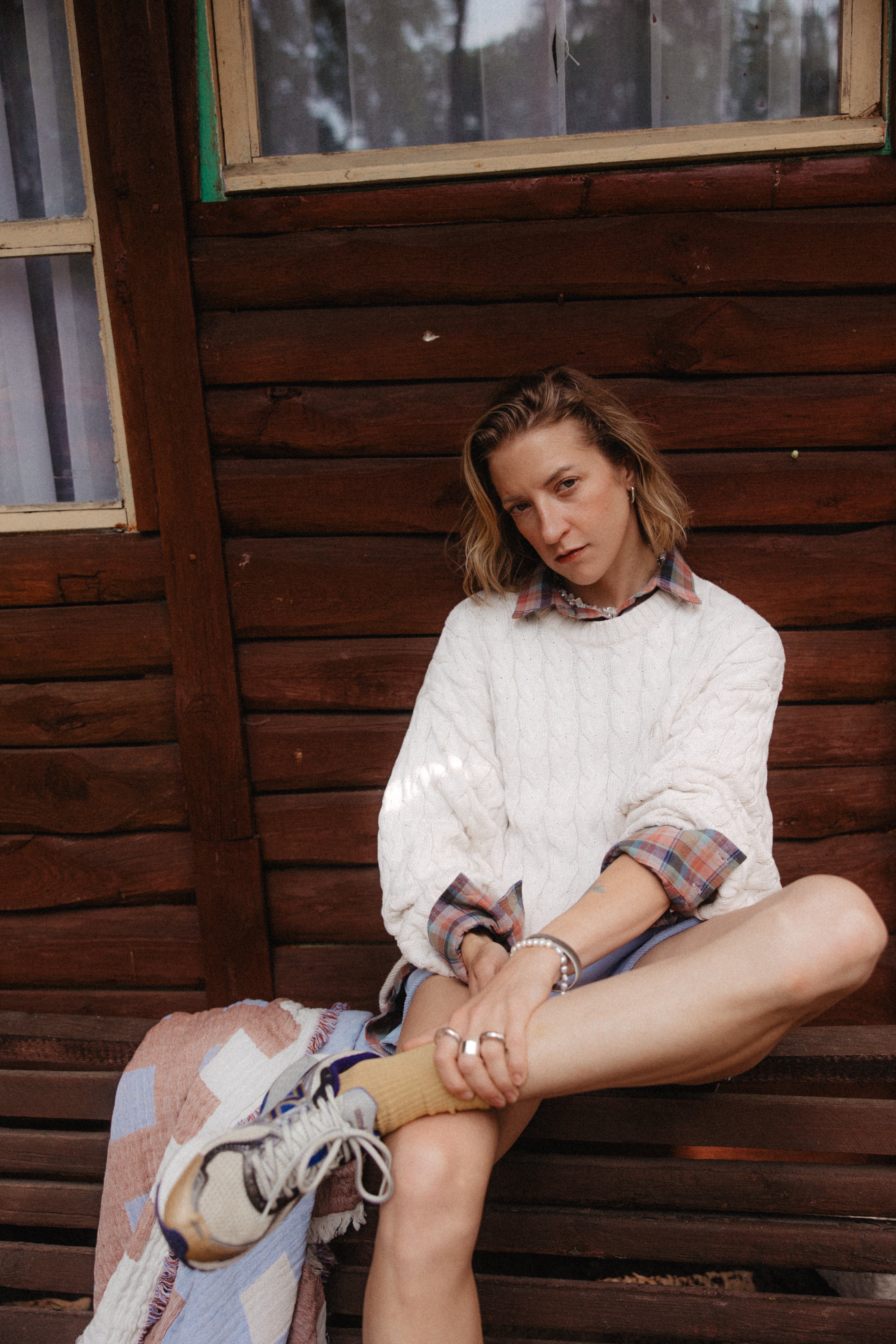 Monte Carlo Sweater Ecru x LARA - 10
