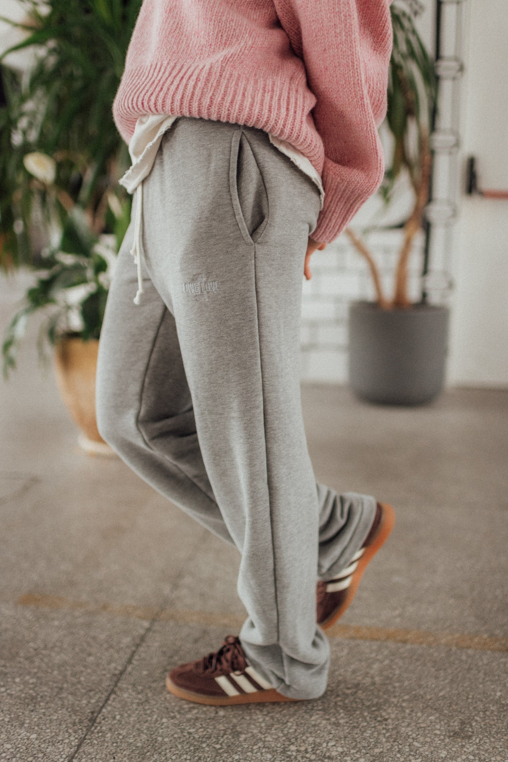 Spodnie Randers Gray Melange - 1