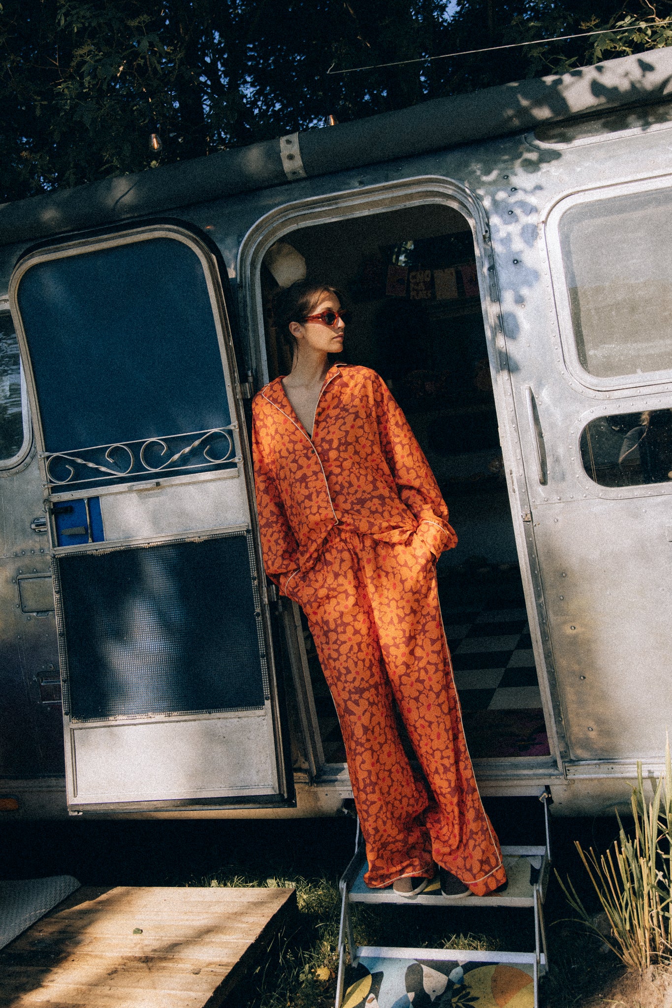Koszula Hailey Dream Orange Meadow x Qlauditta - 11