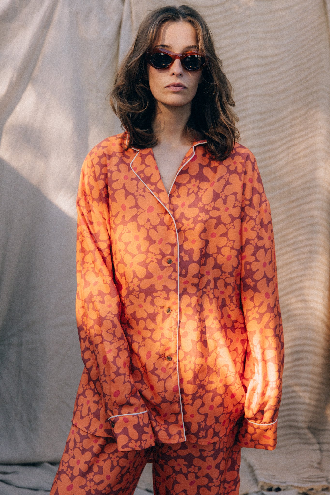 Koszula Hailey Dream Orange Meadow x Qlauditta - 3