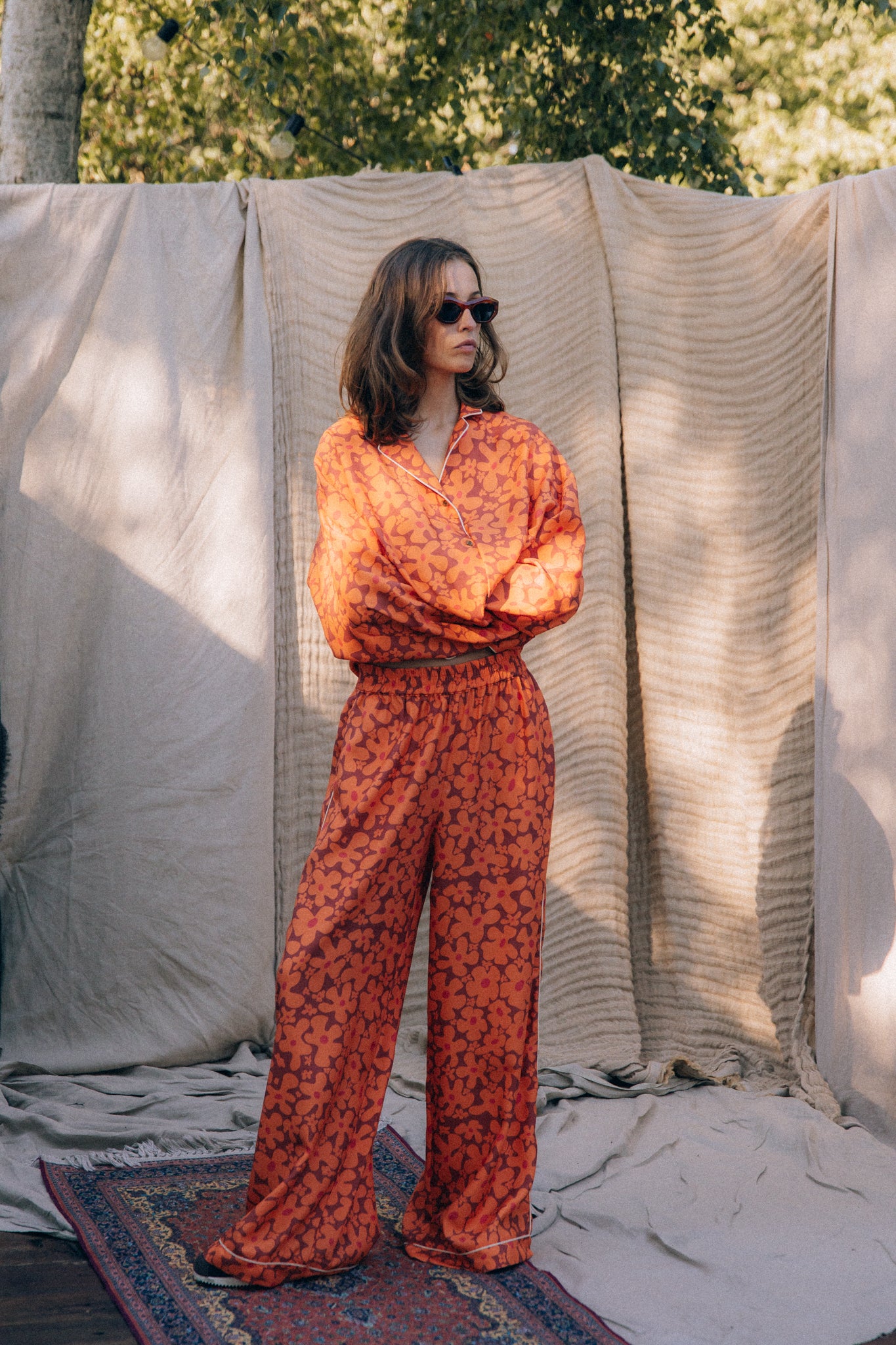 Koszula Hailey Dream Orange Meadow x Qlauditta - 4