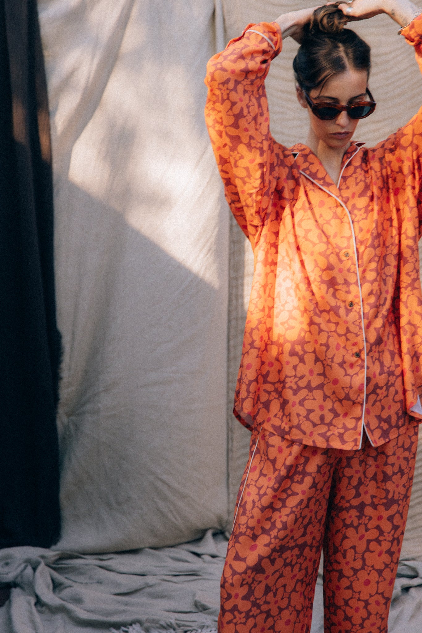 Koszula Hailey Dream Orange Meadow x Qlauditta - 6