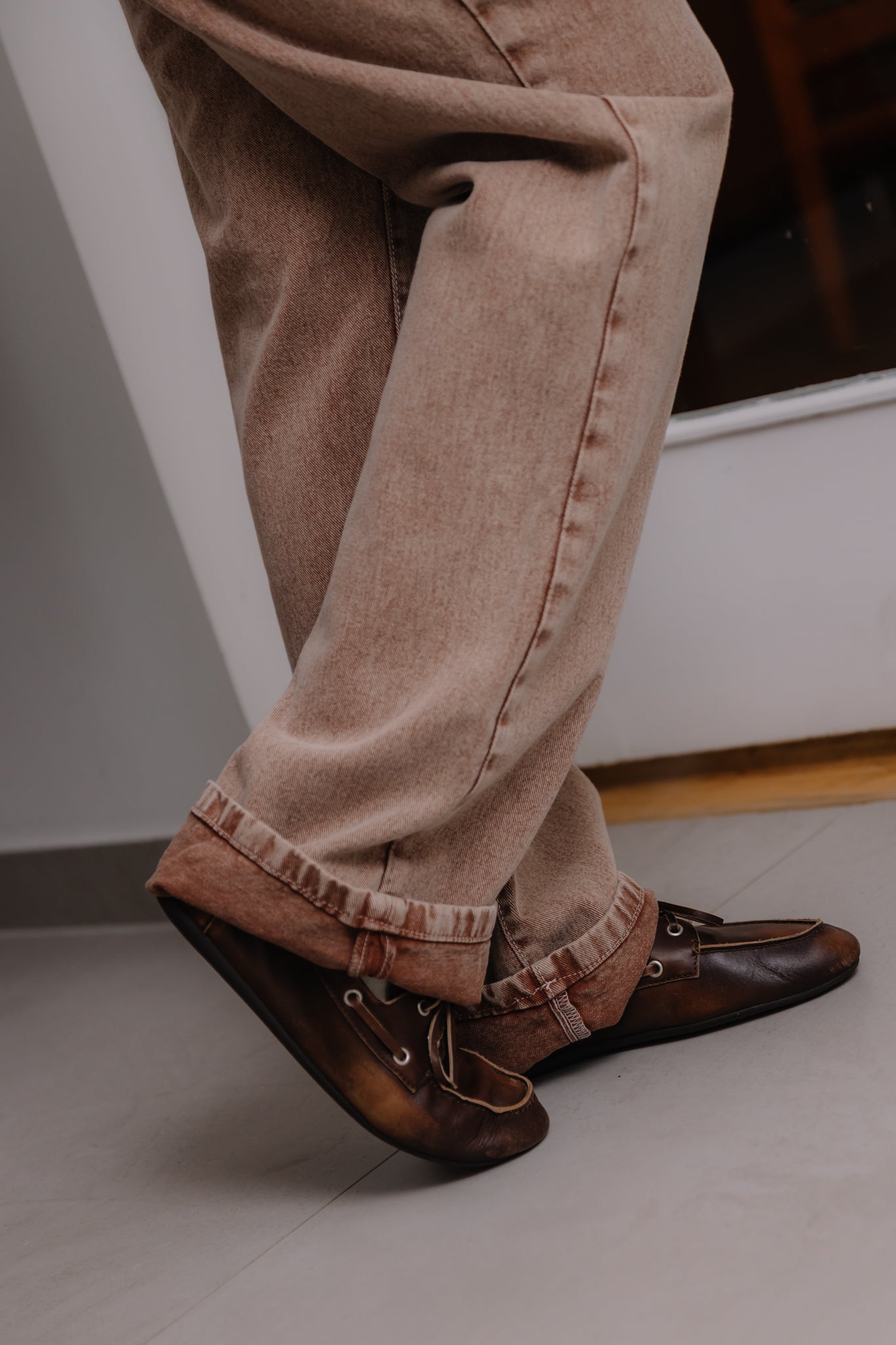 Spodnie Sofia Brown Wash - 12