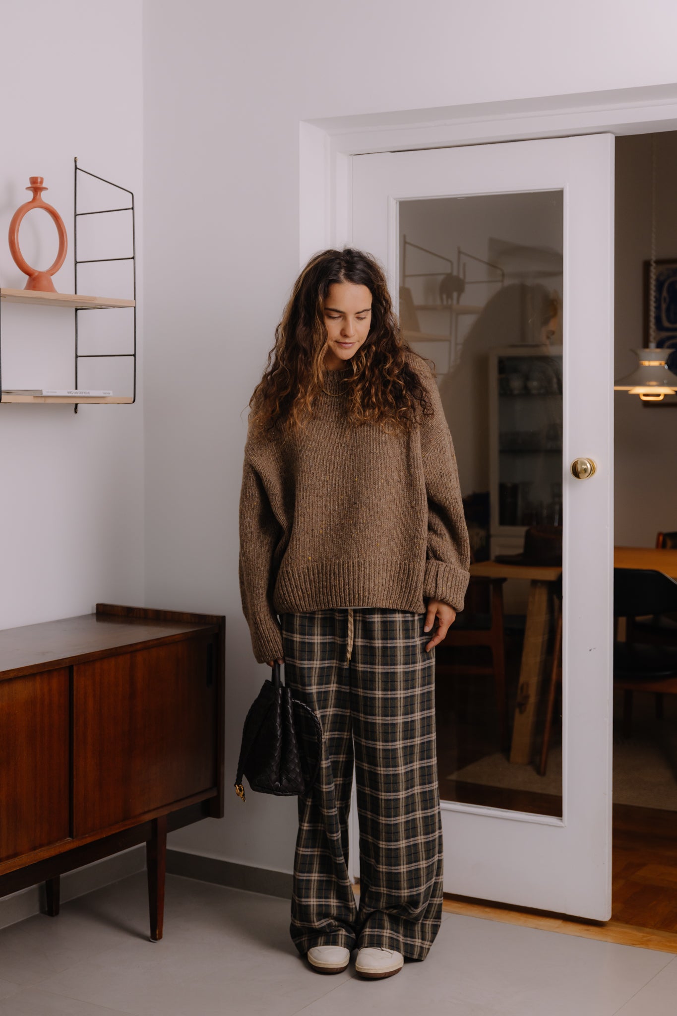 Spodnie Fall Khaki Plaid - 17