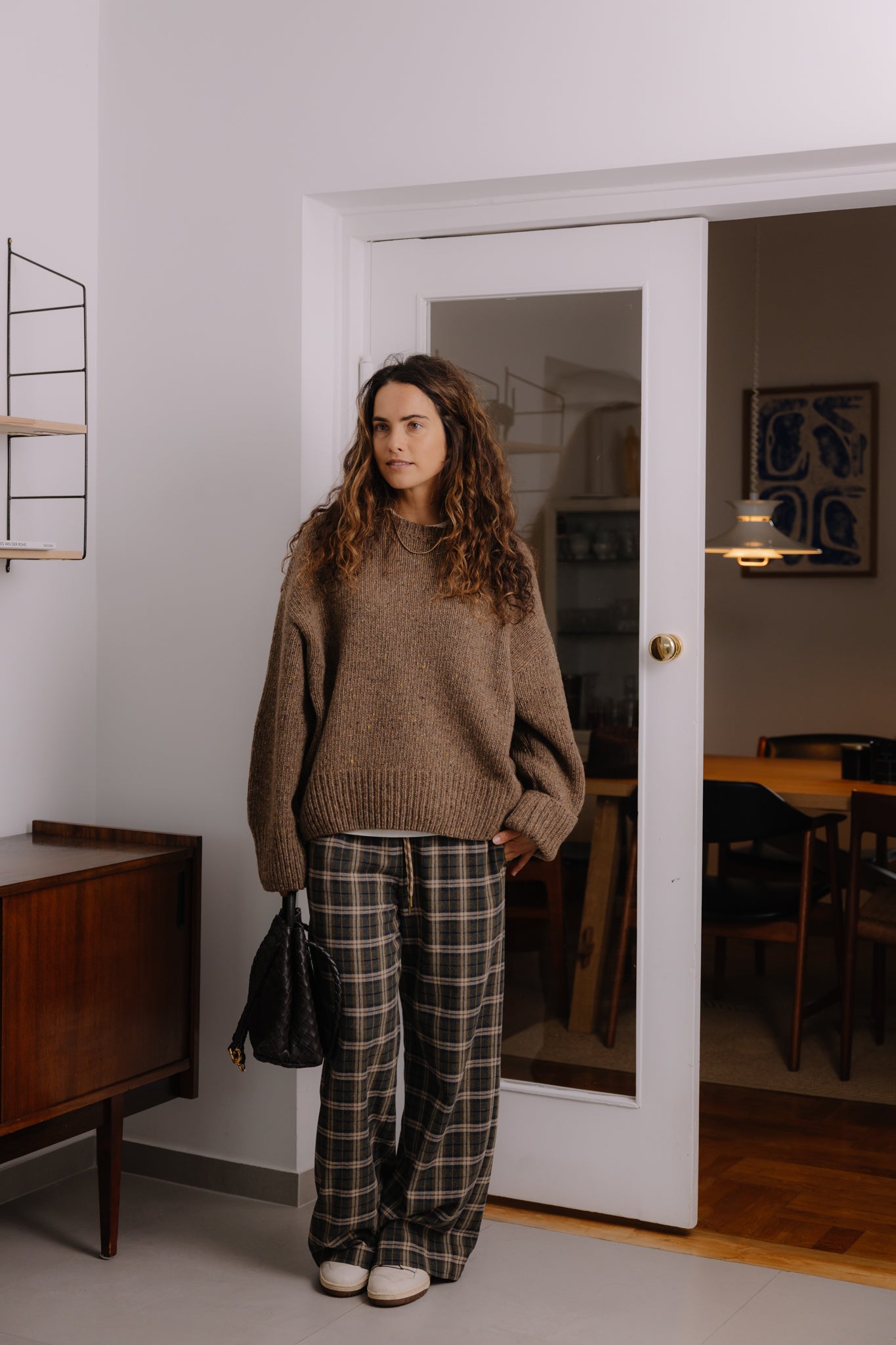 Spodnie Fall Khaki Plaid - 18