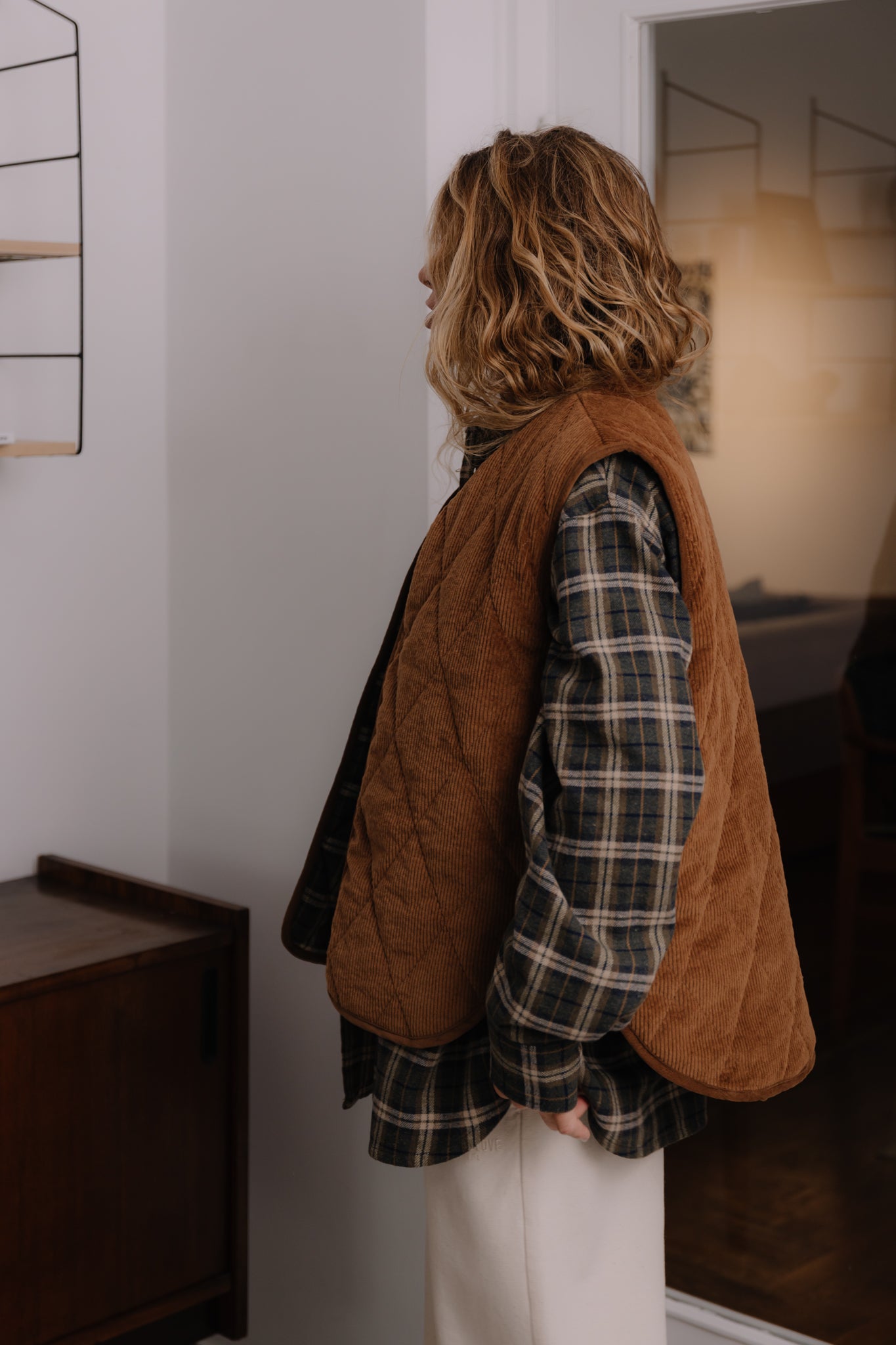 Kamizelka Tahoe Khaki Plaid - 15