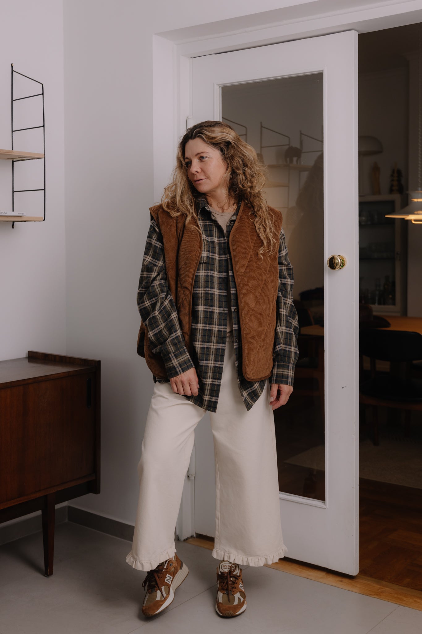 Spodnie Capri Street Cream - 8