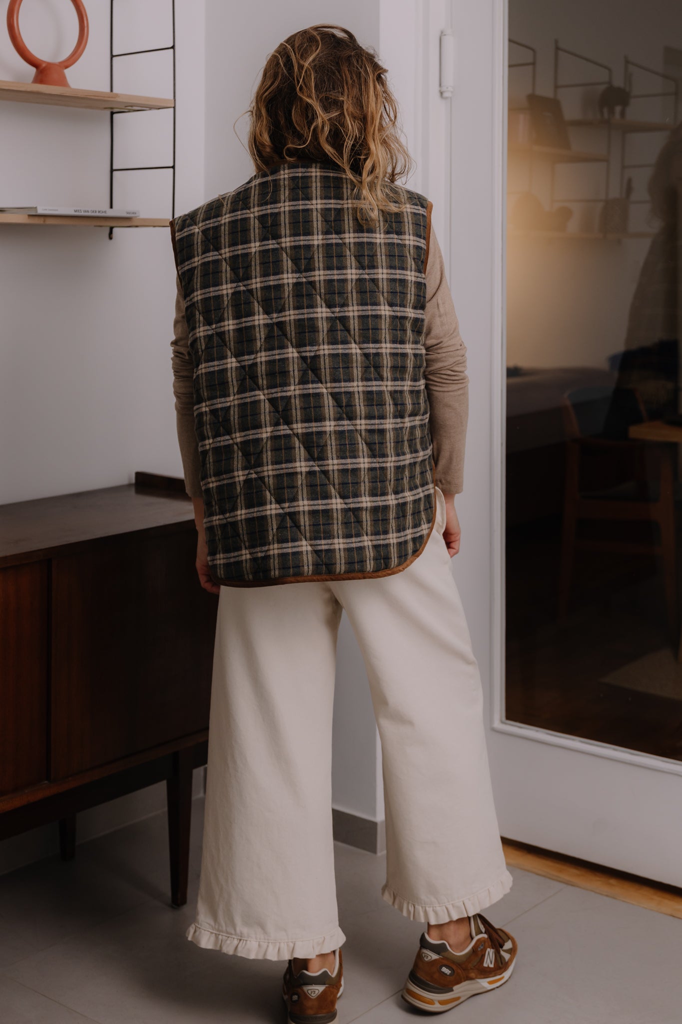 Spodnie Capri Street Cream - 10