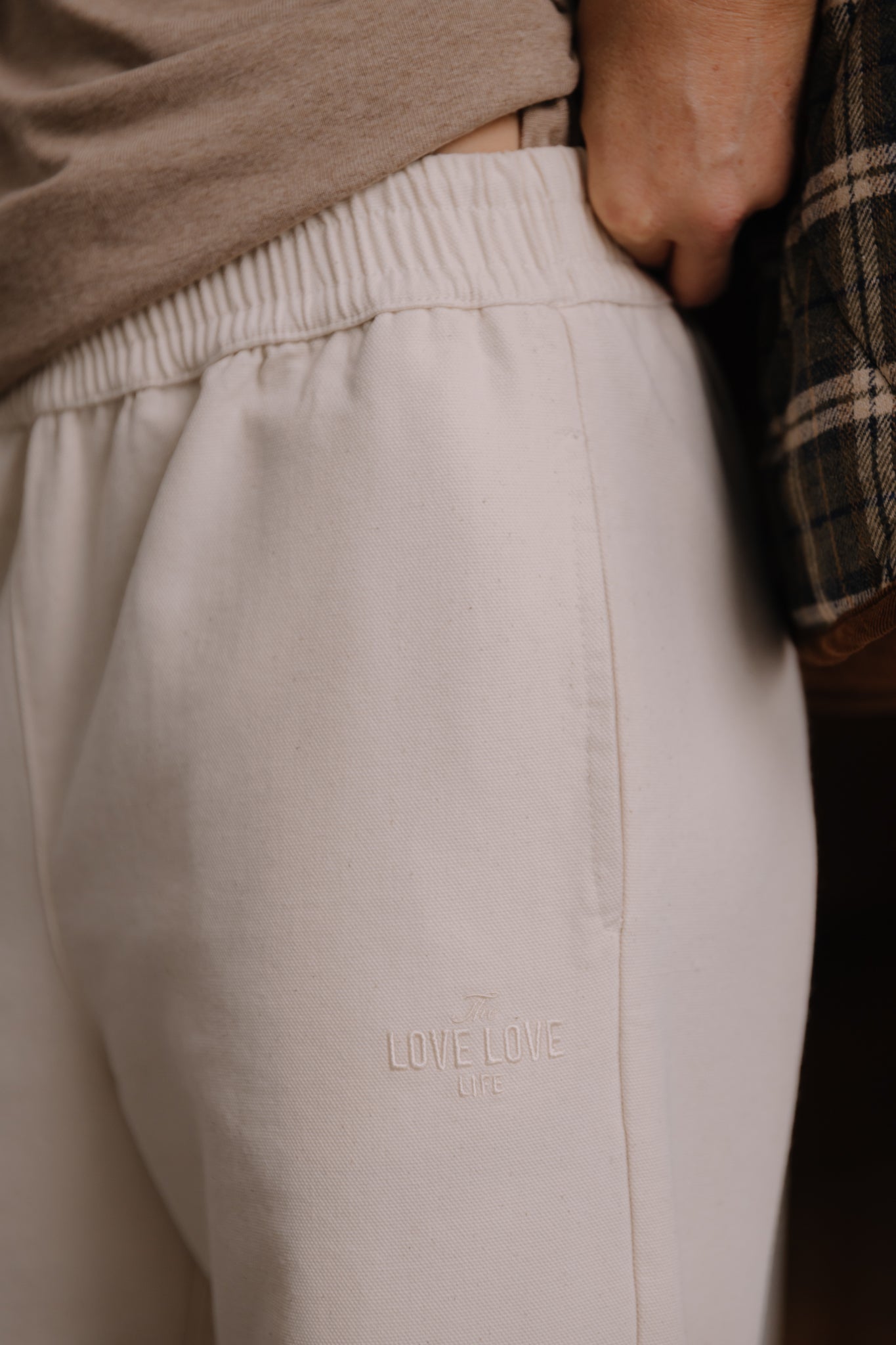 Spodnie Capri Street Cream - 12