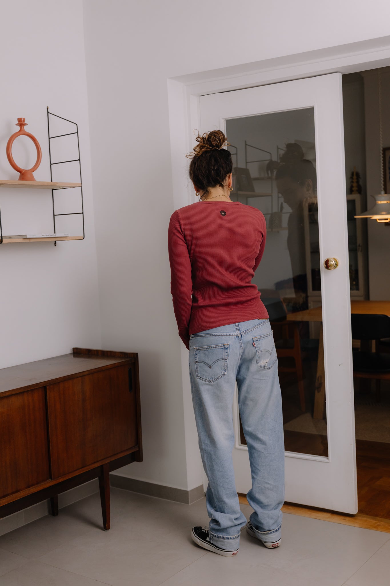 Longsleeve Ana Burgundy FLO - 13