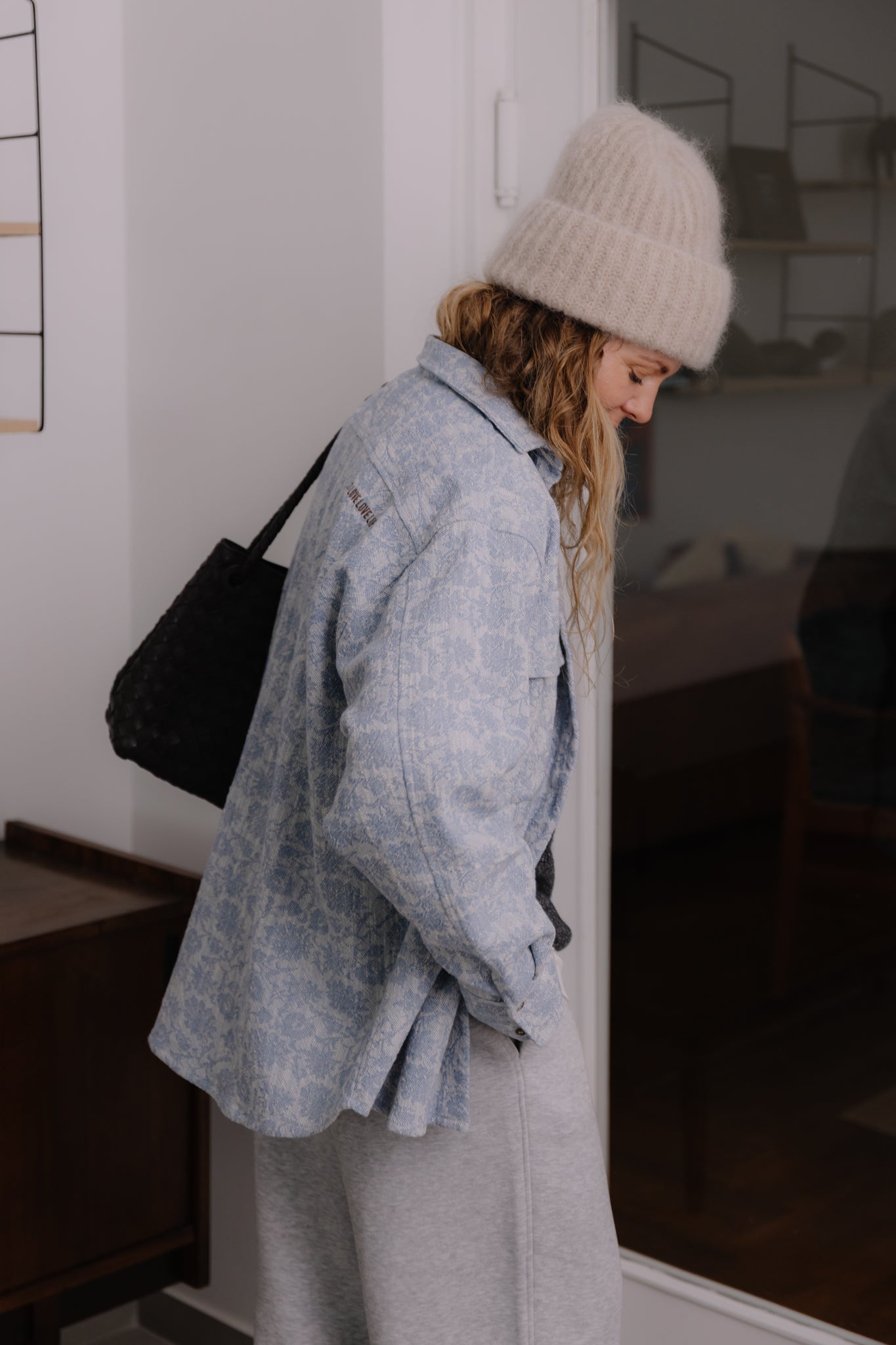 Misha Blue Jacquard Shirt - 11