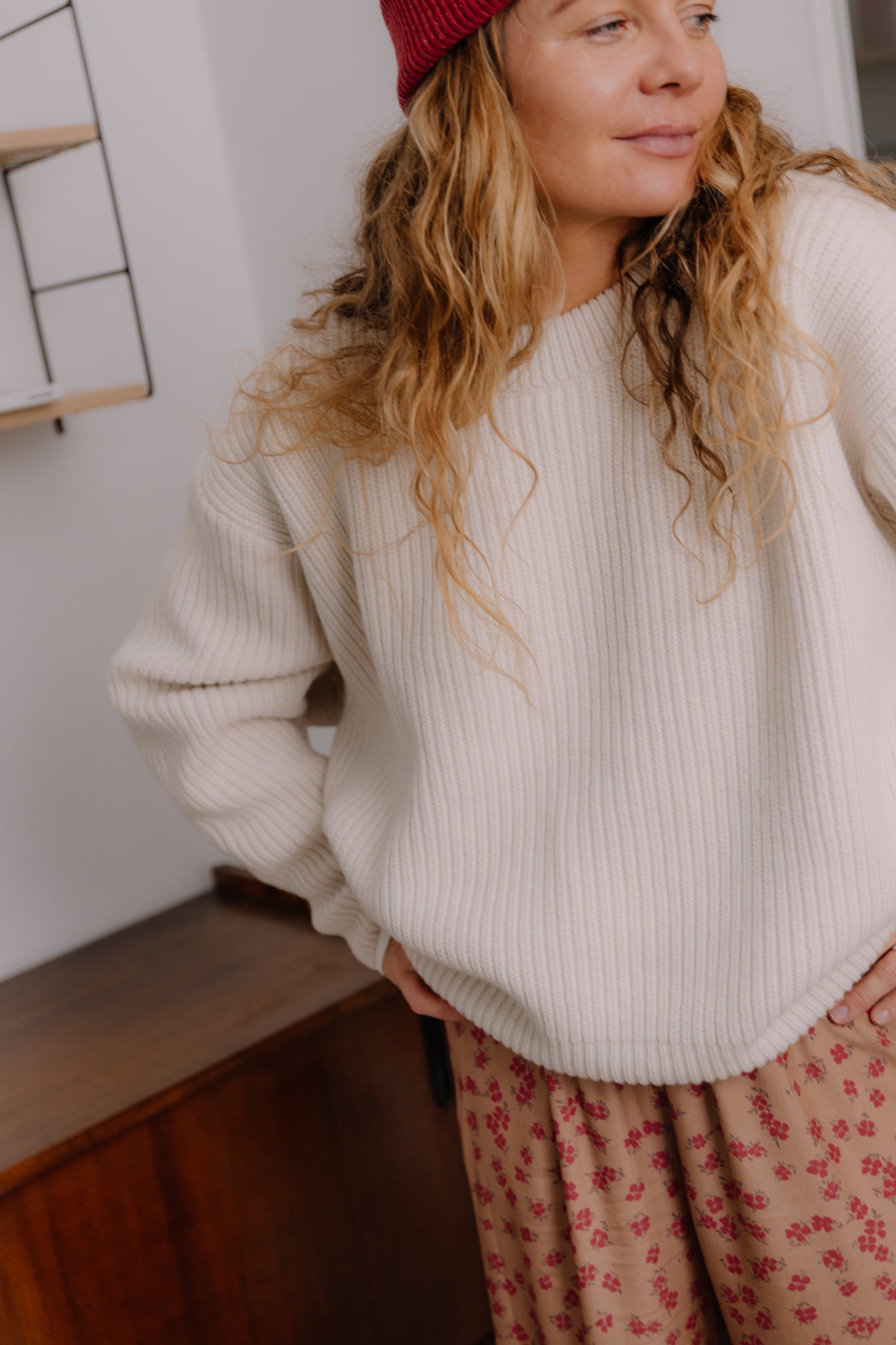 Sweter Moon Cream - 11