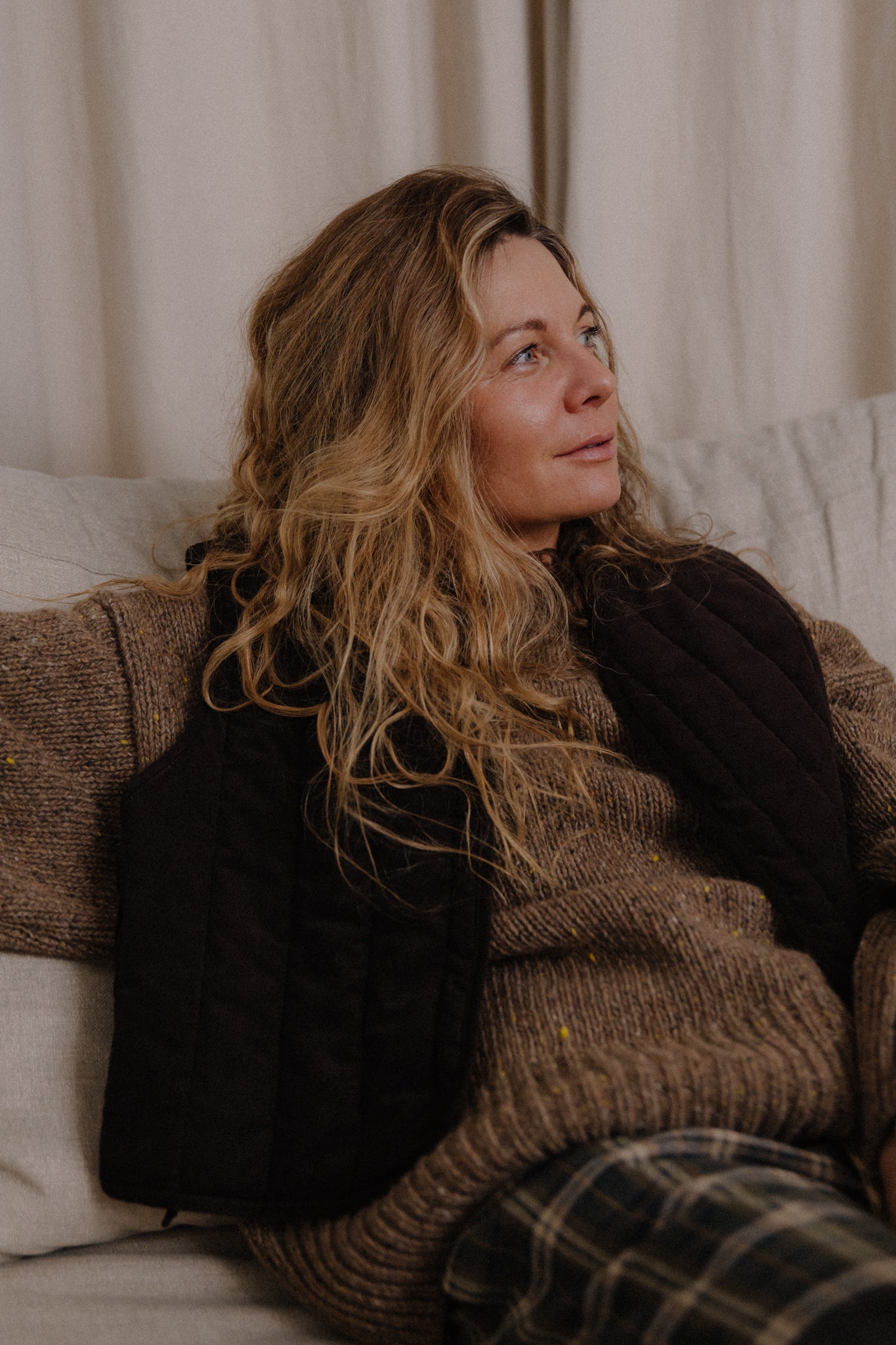 Desi Brown Vest - 11