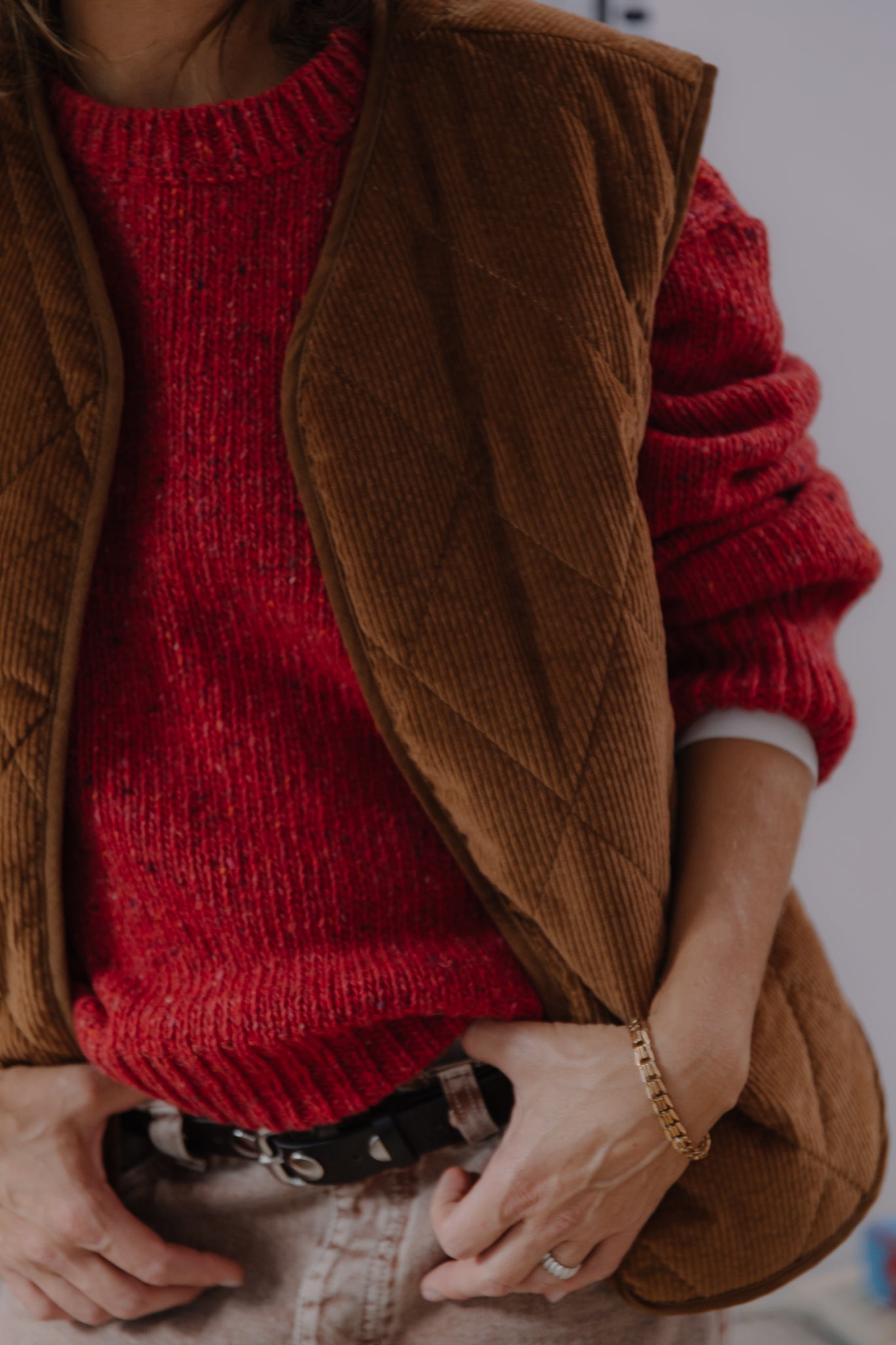 Tahoe Khaki Plaid Vest - 12