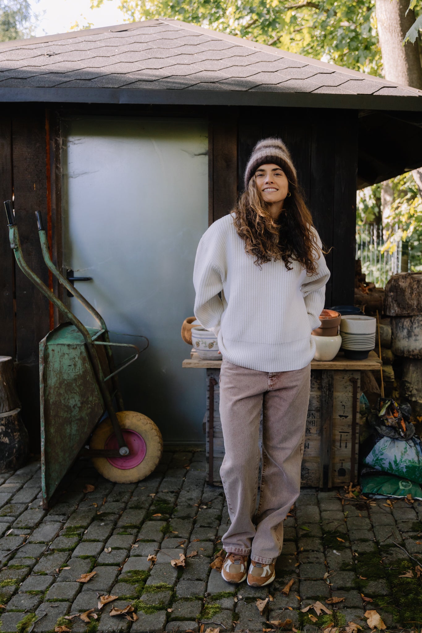 Sweter Moon Cream - 7