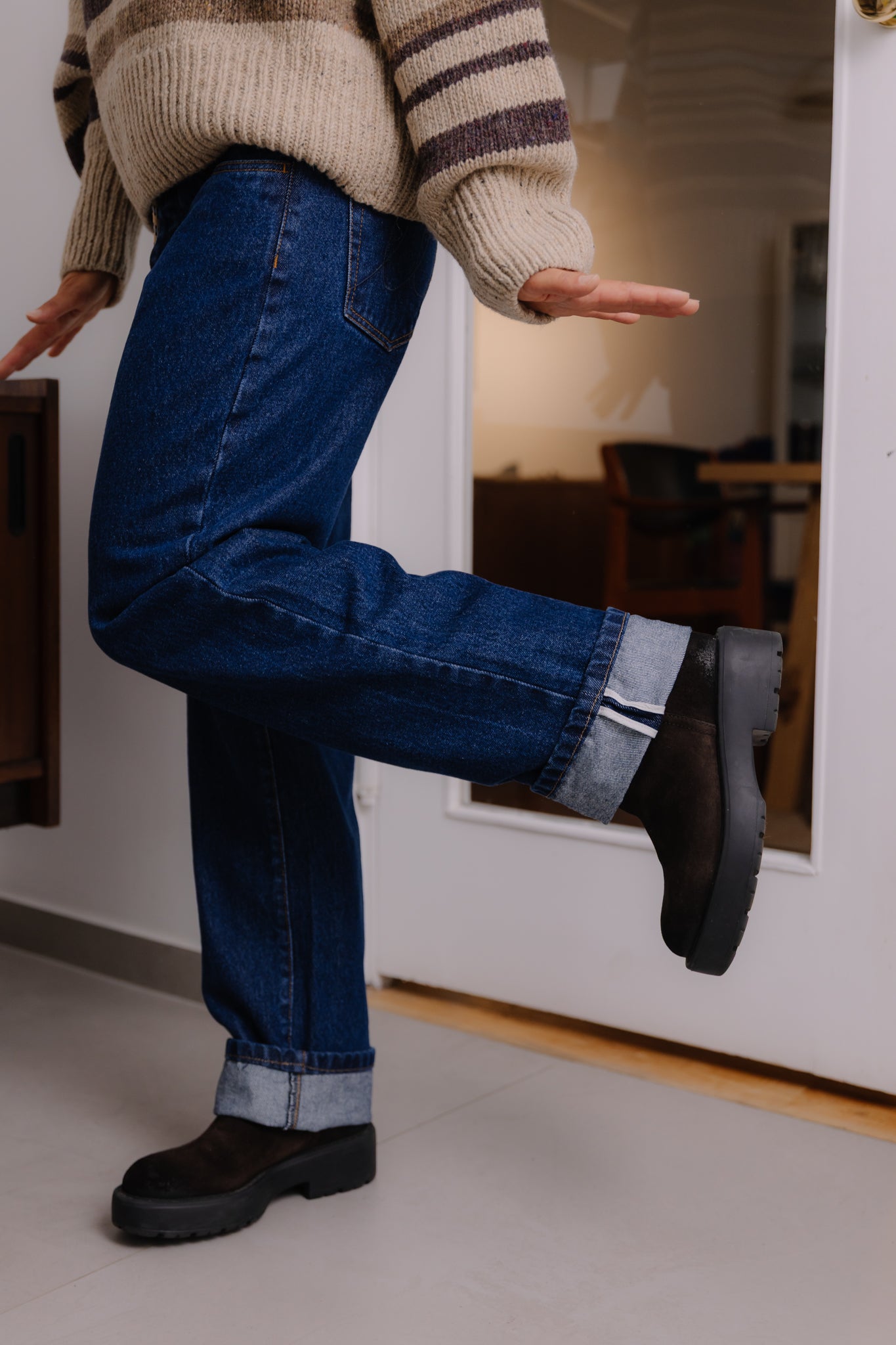 Spodnie Maria 2.0 Jeans Blue - 17