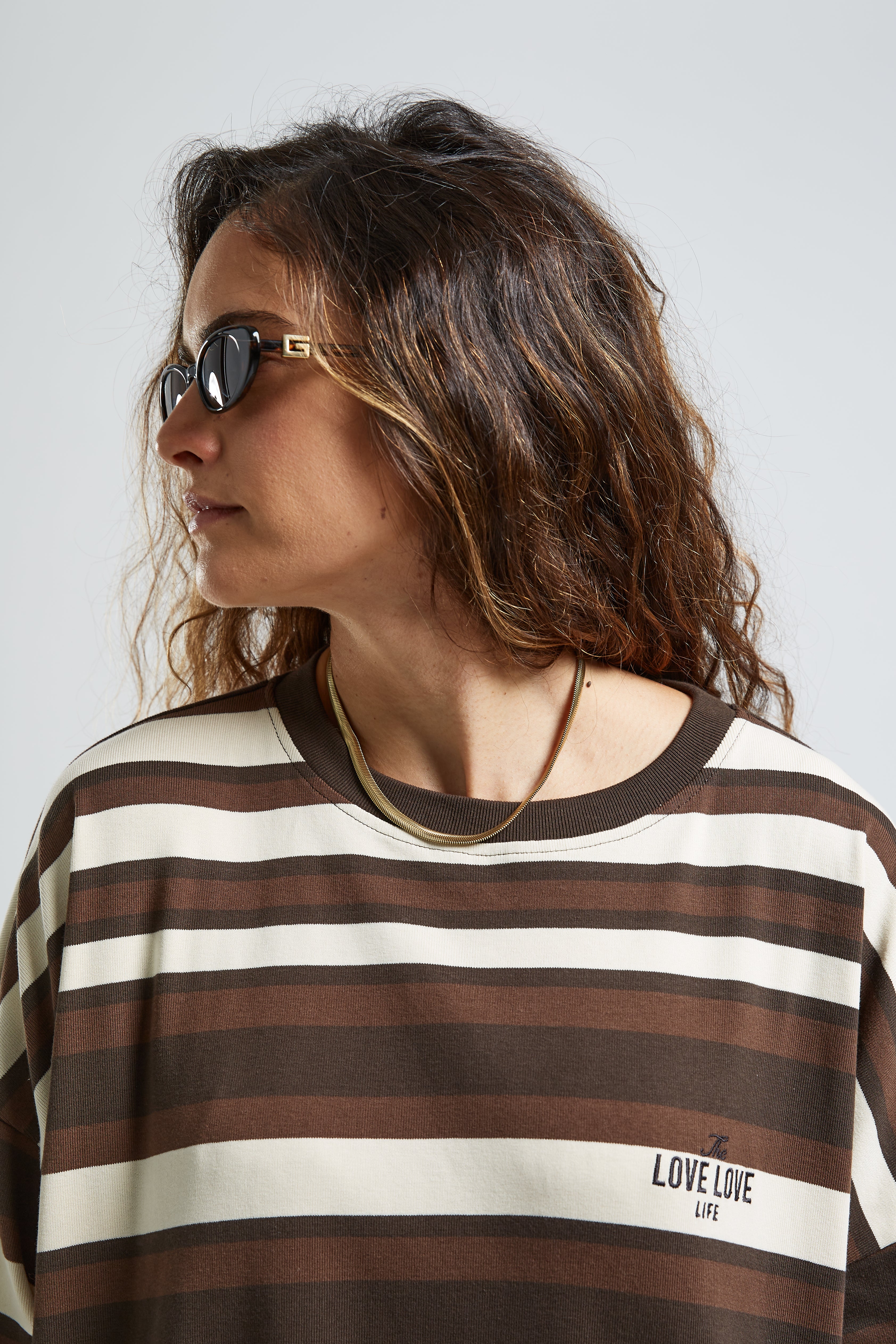 Лонгслів Niagara Brown Stripes - 7