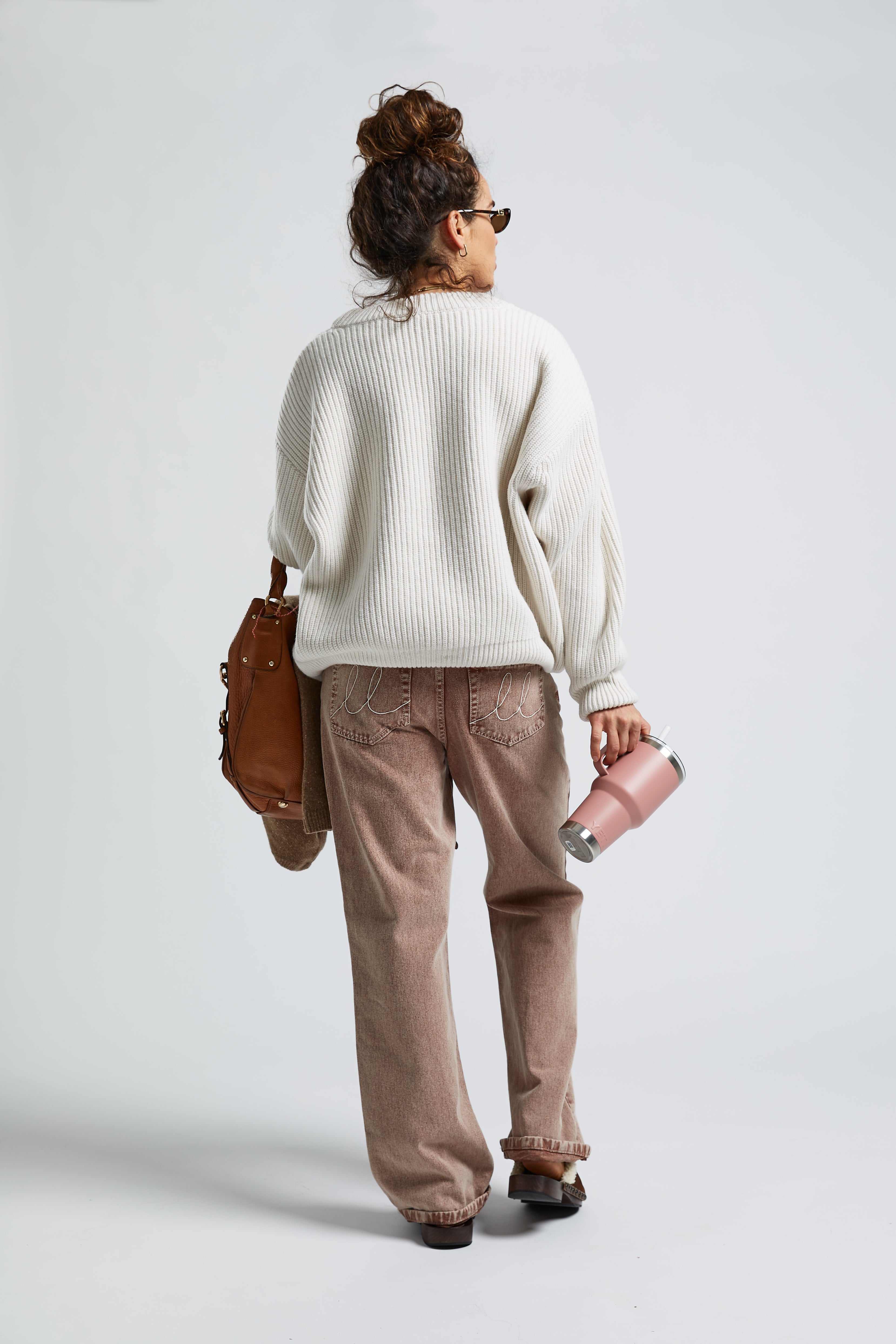 Spodnie Sofia Brown Wash - 6