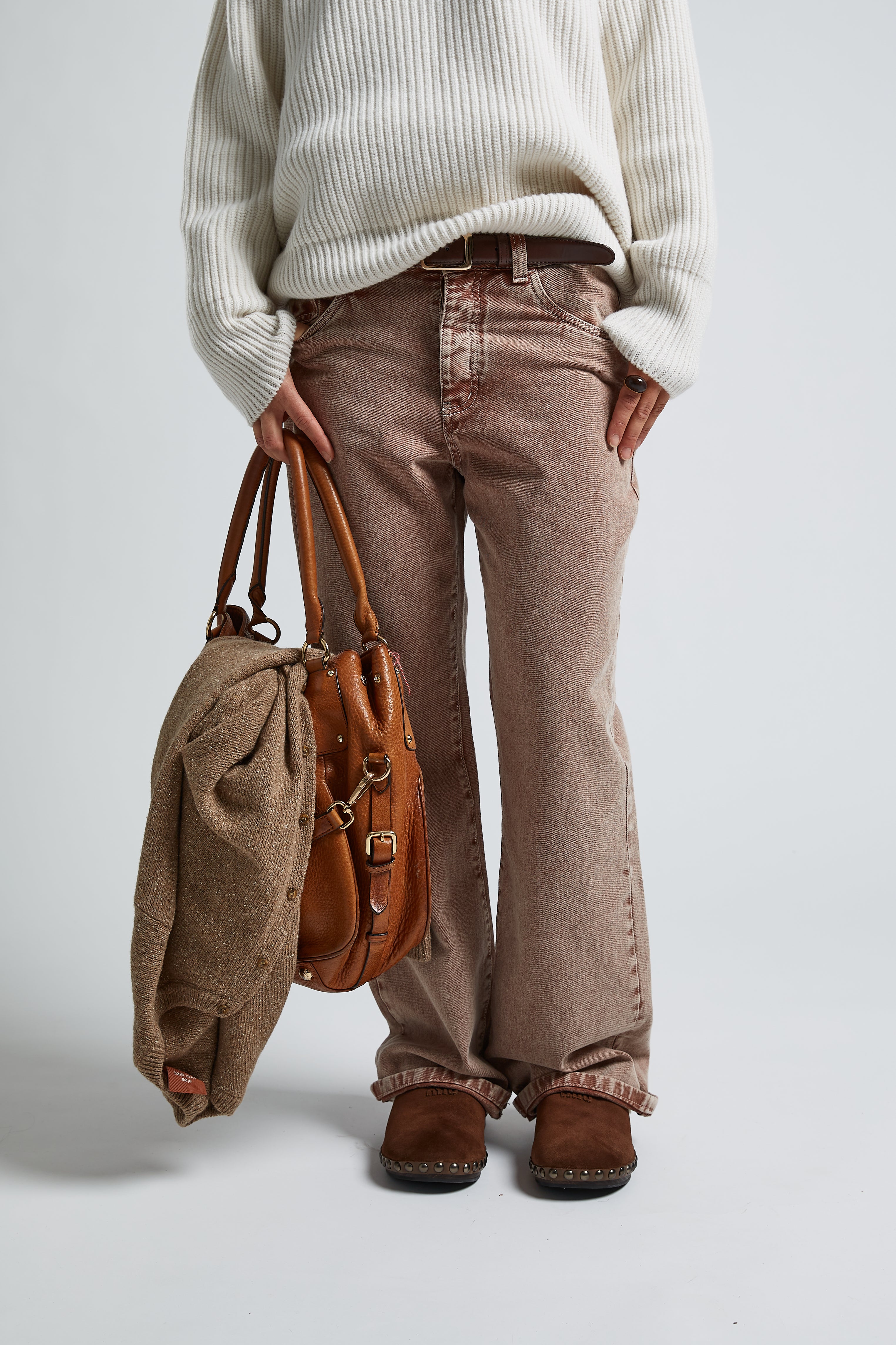 Spodnie Sofia Brown Wash - 8