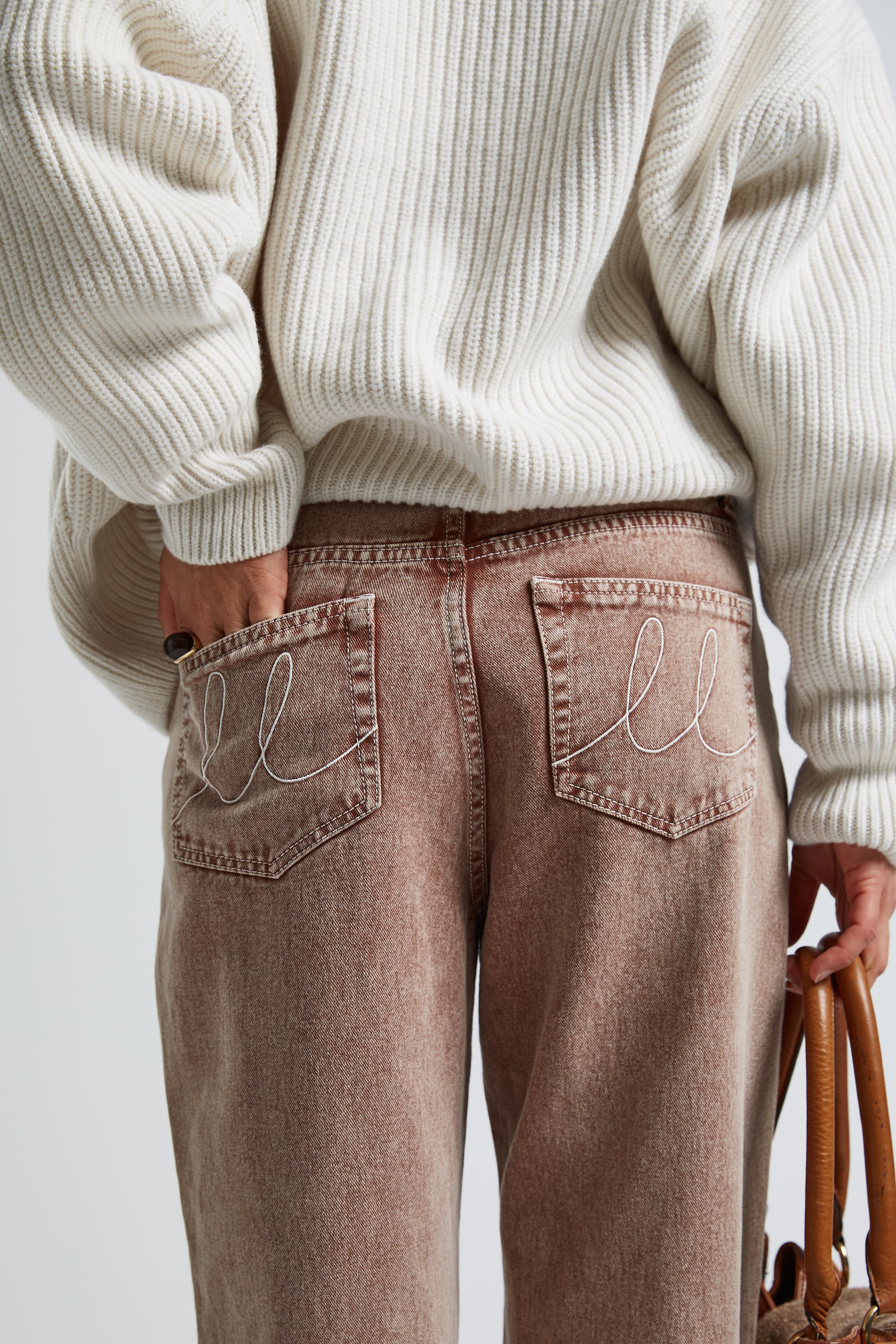 Spodnie Sofia Brown Wash - 7