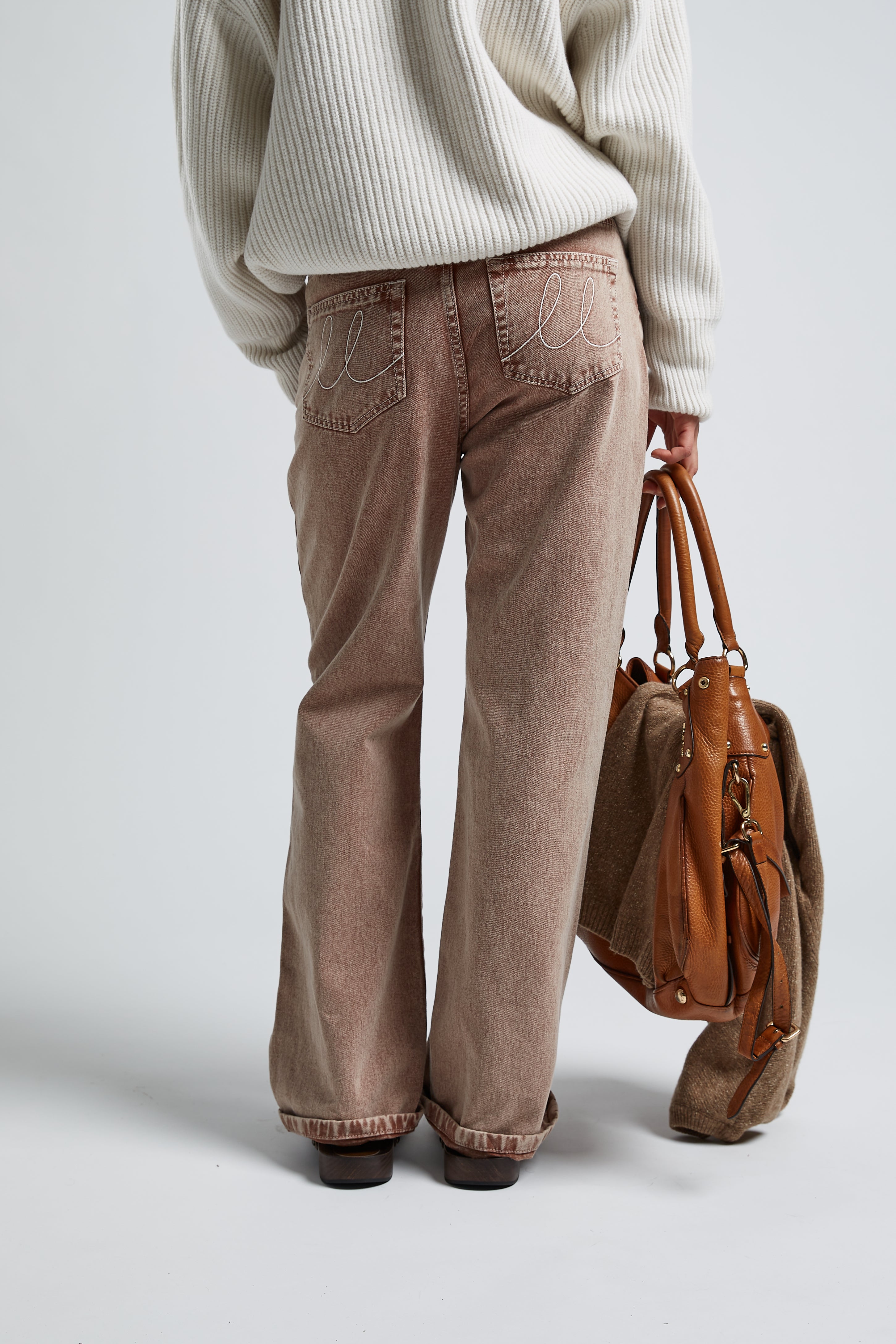 Spodnie Sofia Brown Wash - 9