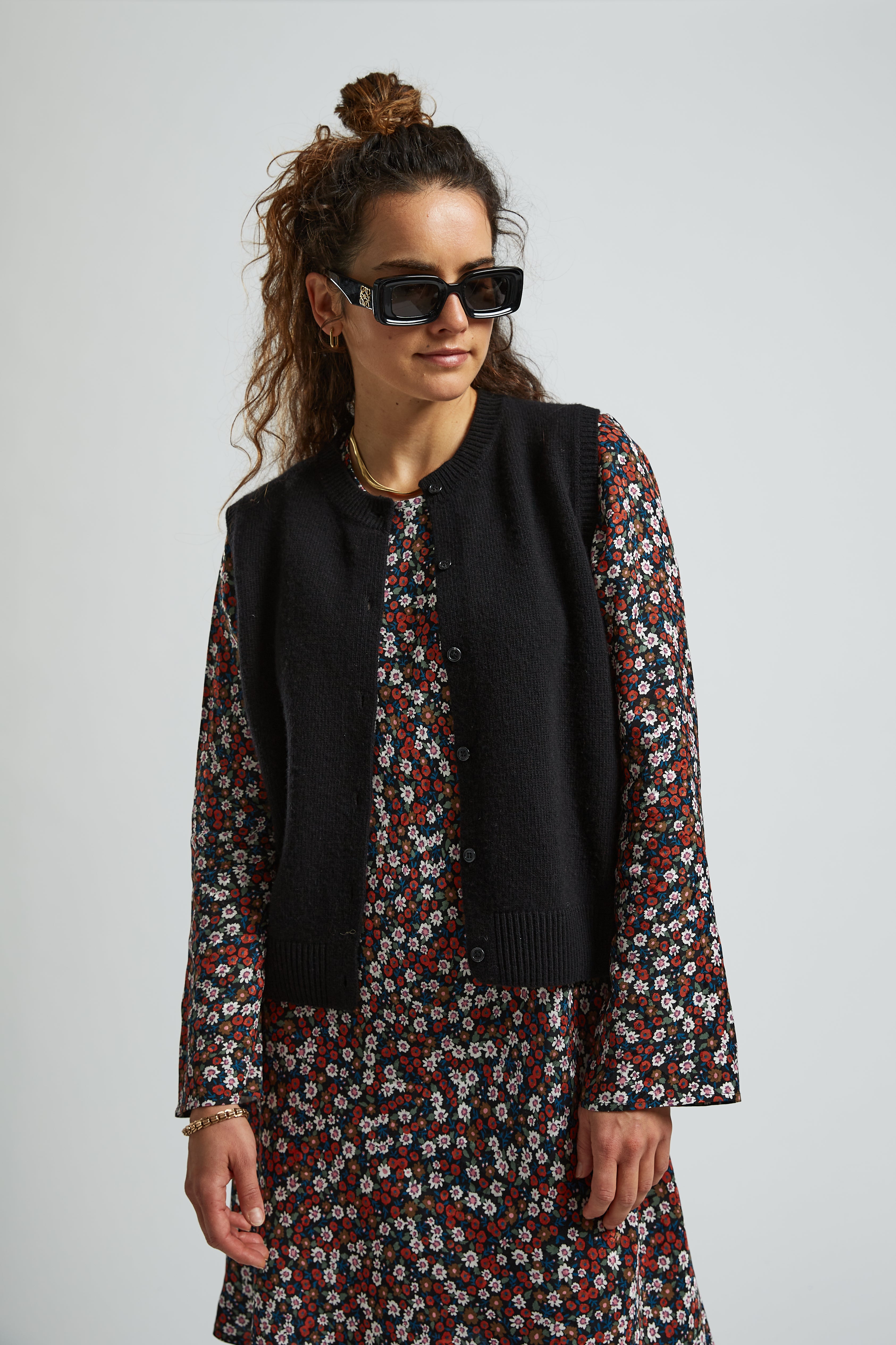 Sukienka Mira Wildflower Black - 5