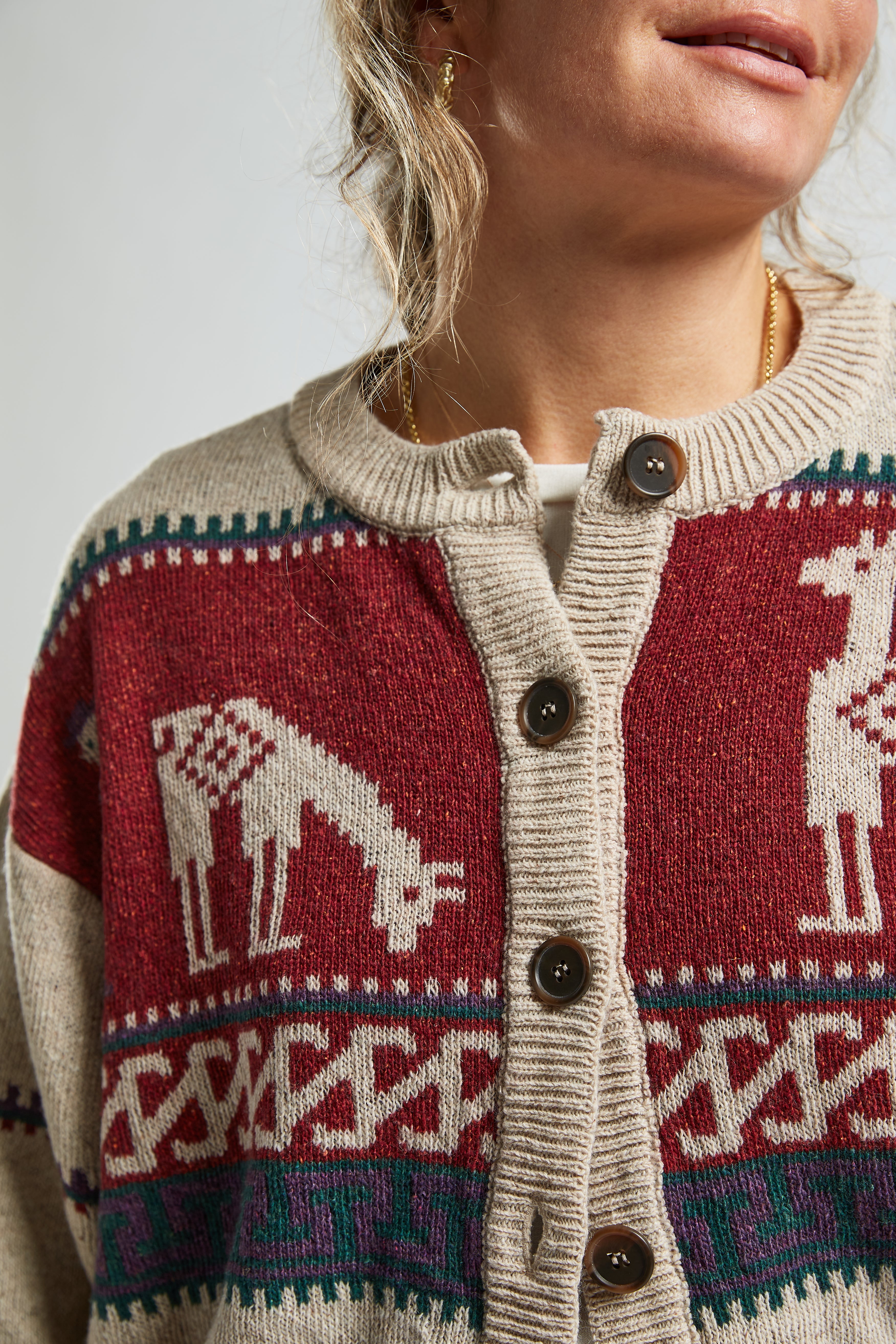 Sweter Hill Lama