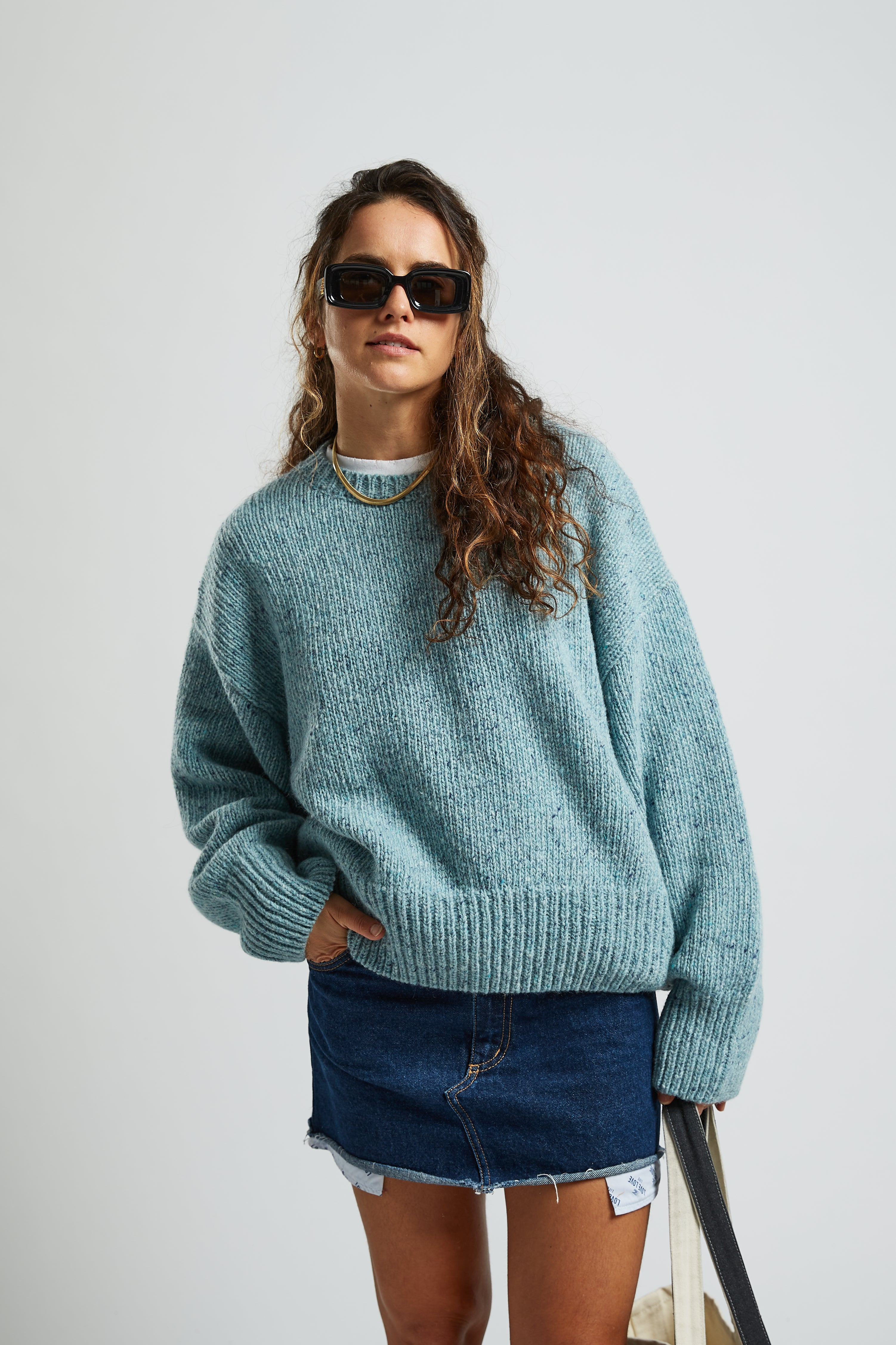 Sweter Cloud Blue - 4