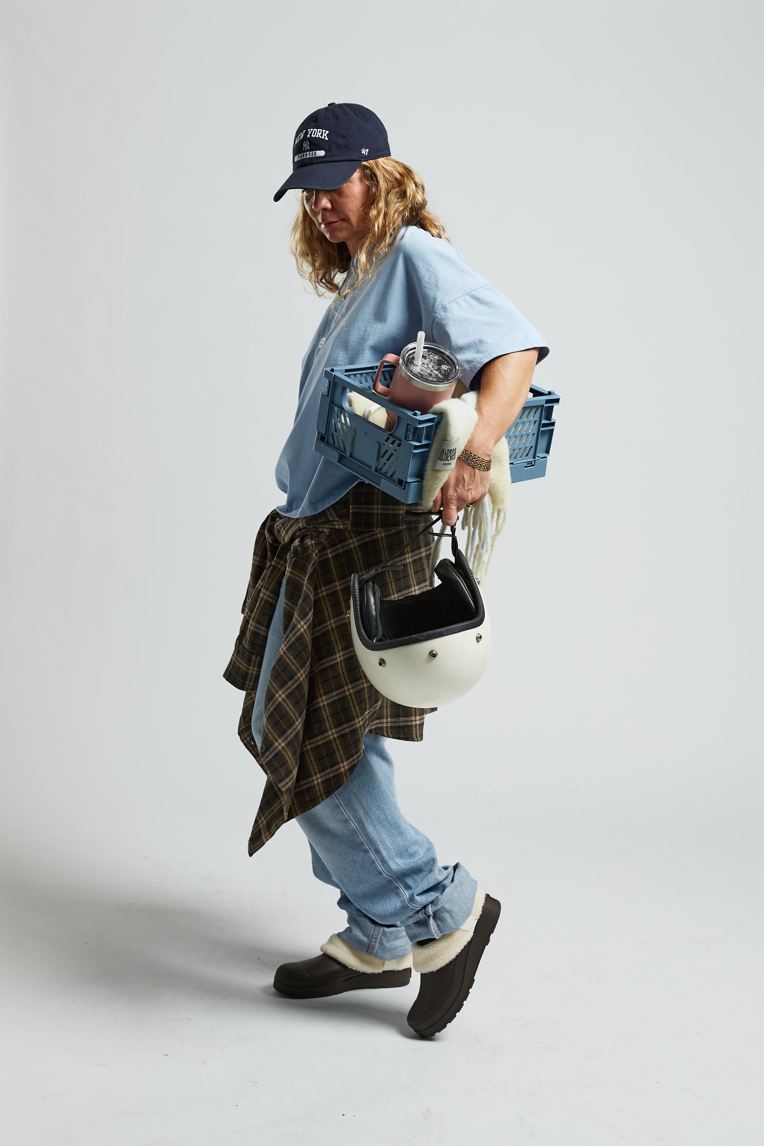 T-shirt West Dusty Blue BABES - 3