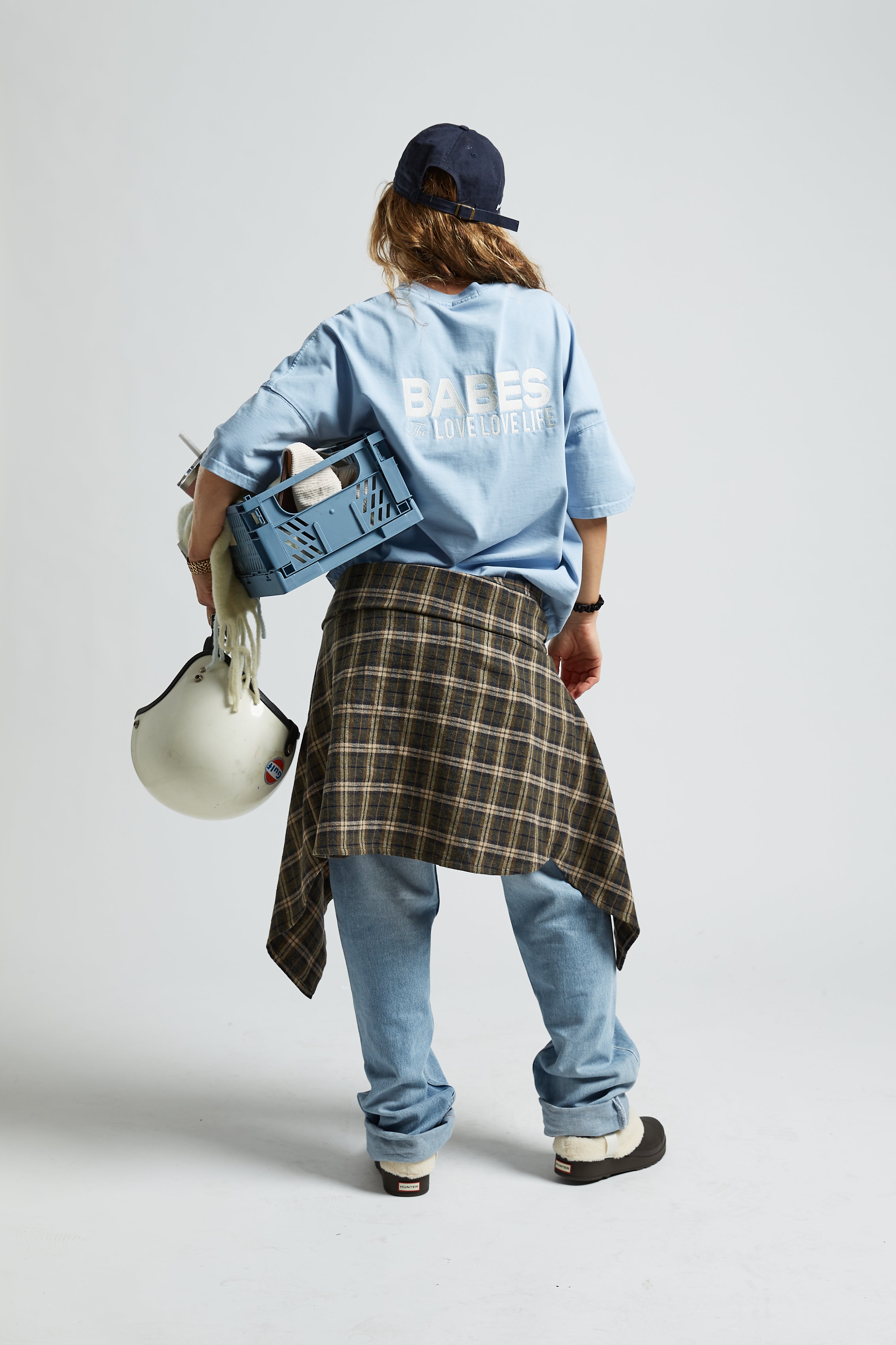 T-shirt West Dusty Blue BABES - 4