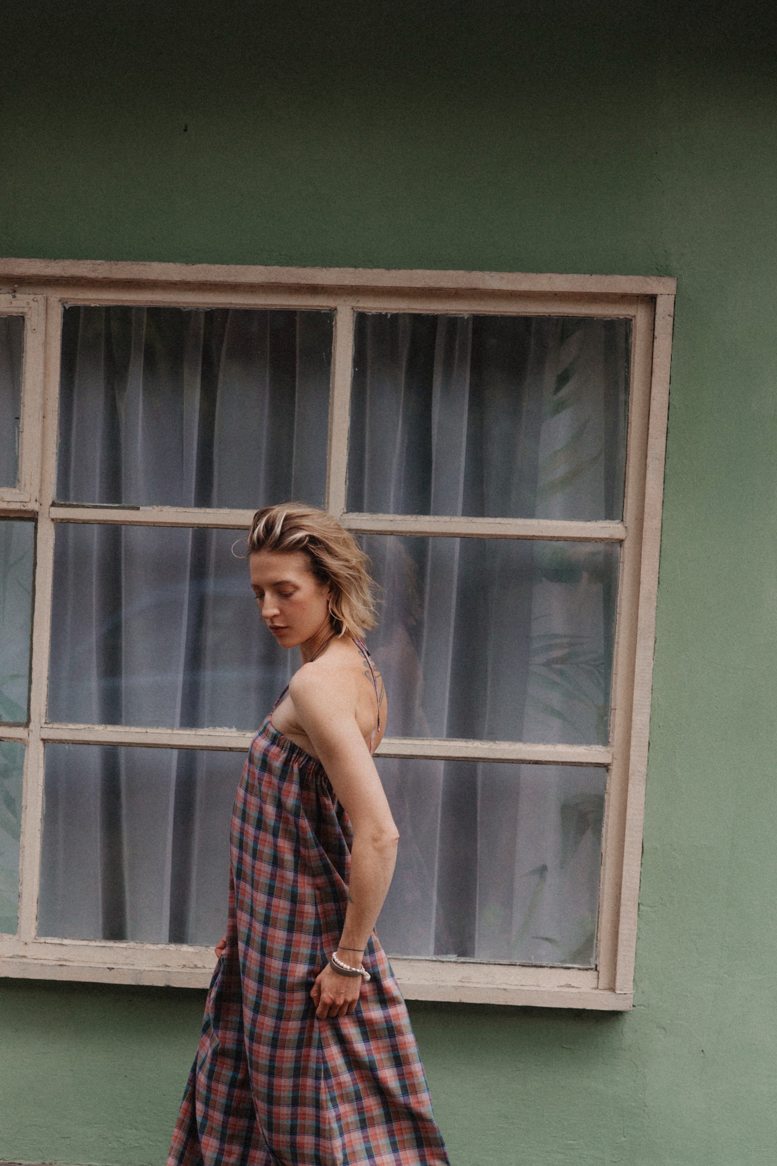 Dress Chilla Summer Plaid x LARA