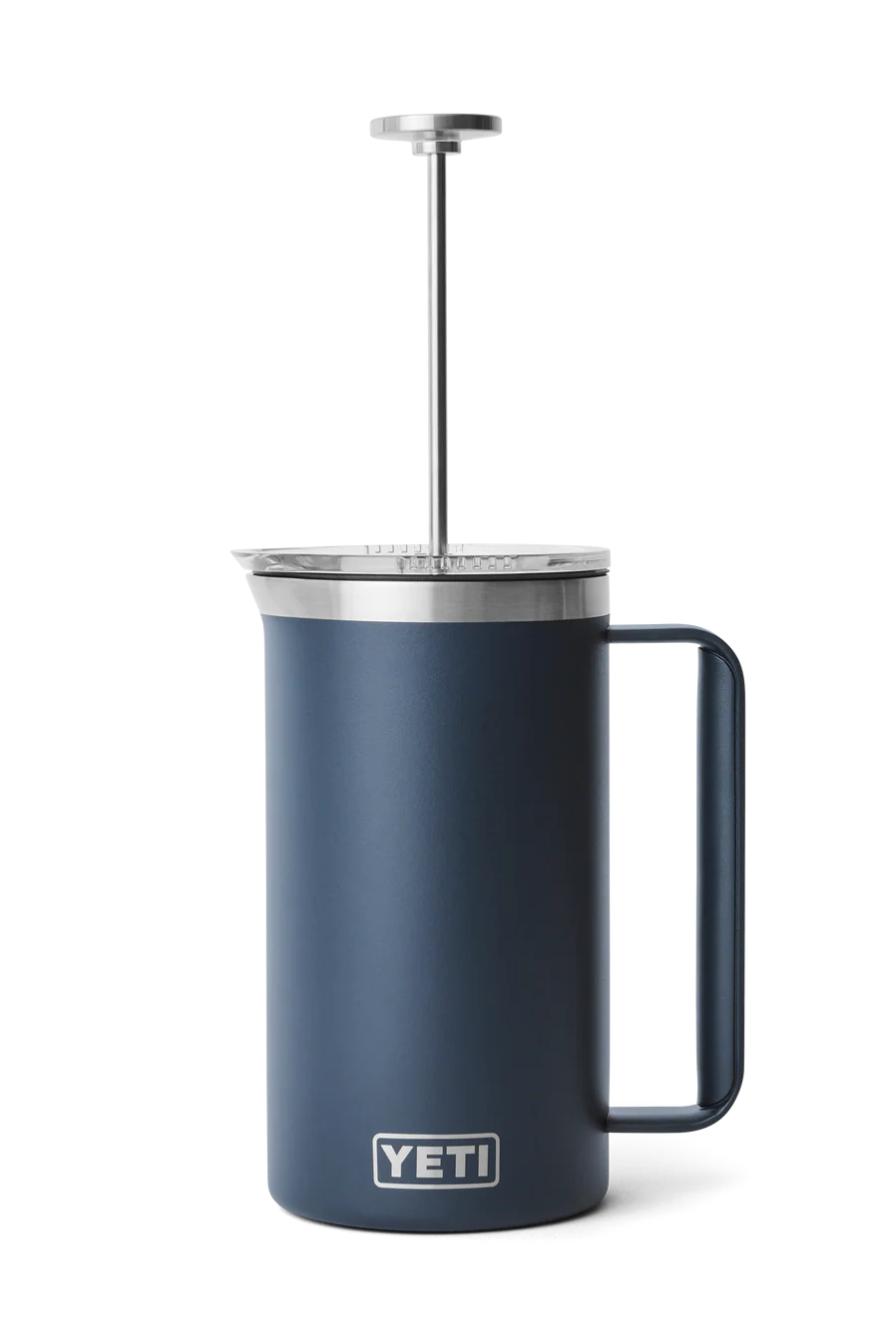YETI RAMBLER 34 OZ FRENCH PRESS. NAVY