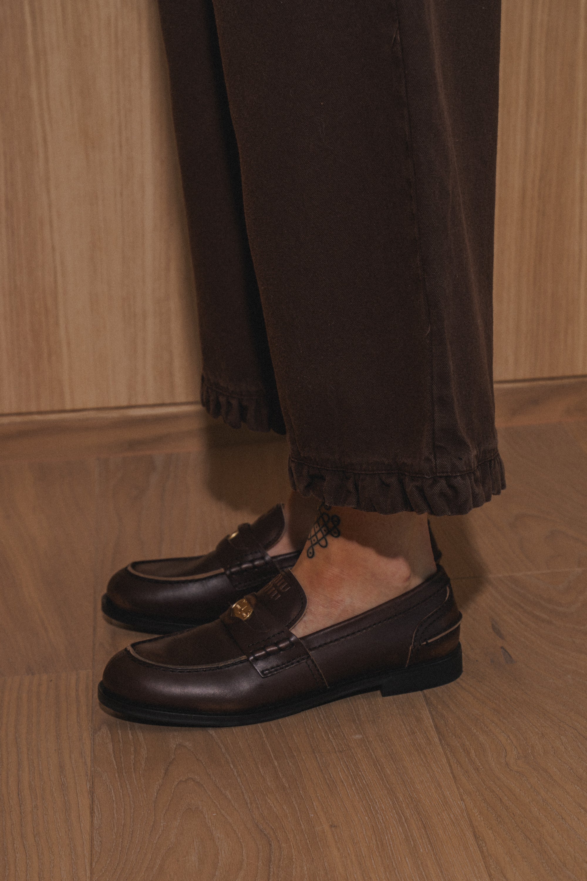 Spodnie Capri Street Brown - 24