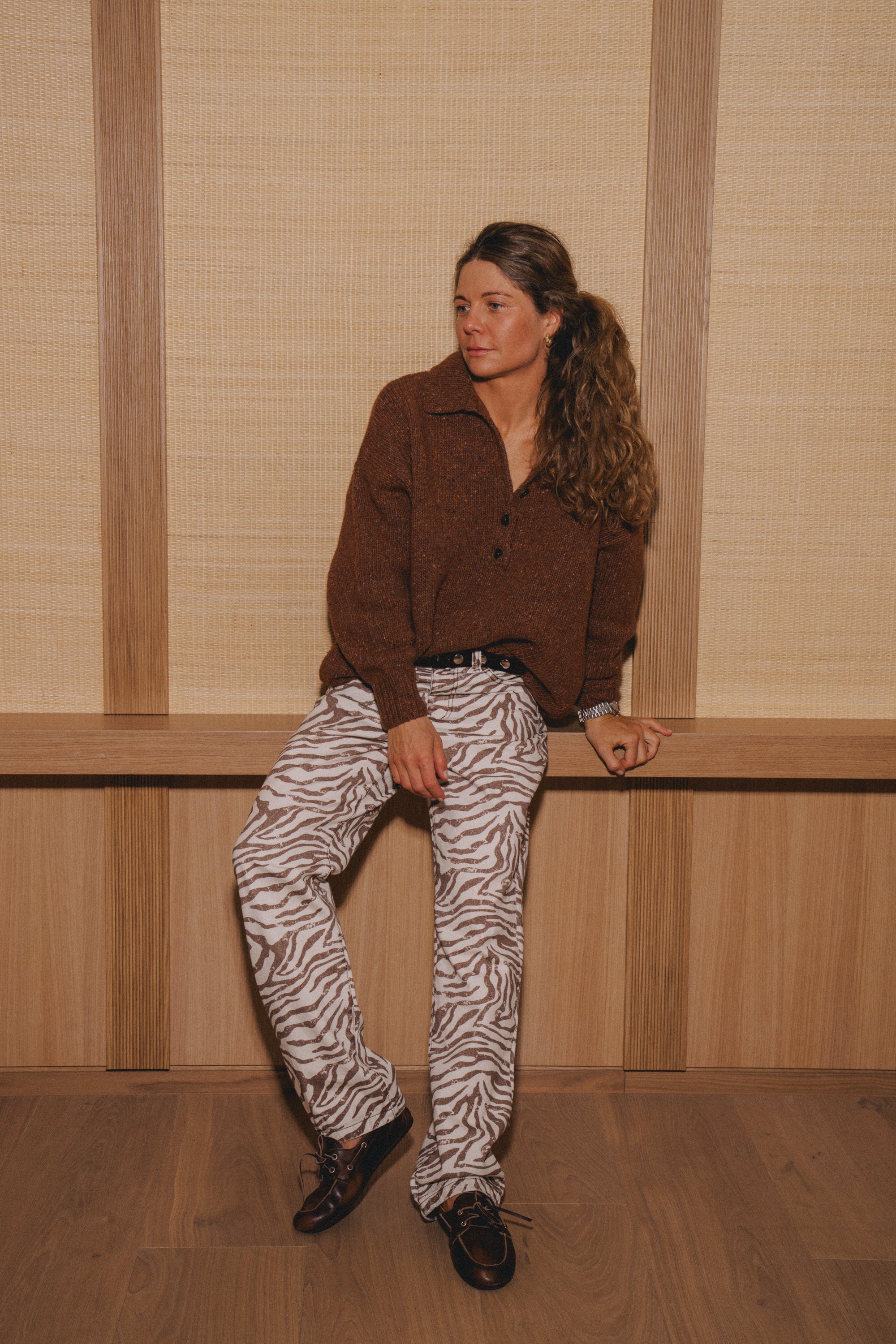 Sweter Close Rust - 1