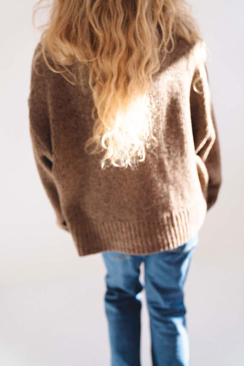 Sweter Swiss Dark Beige