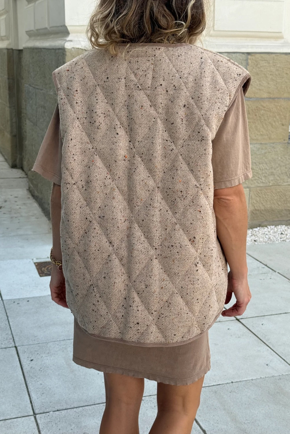 Kamizelka Tahoe Beige/Brown Plaid - 2